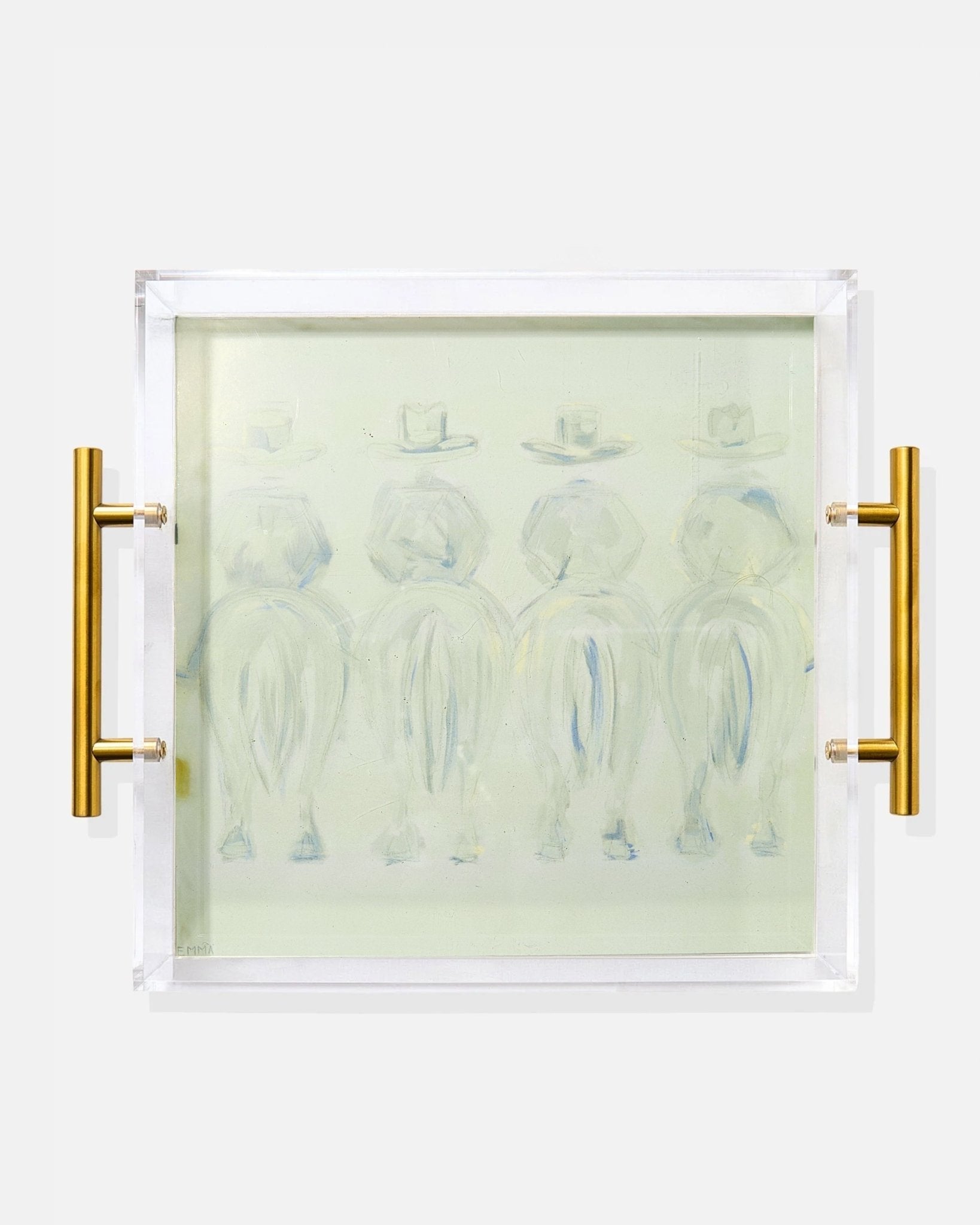 Hill Country Cowboys Large Tray - Tart By Taylor