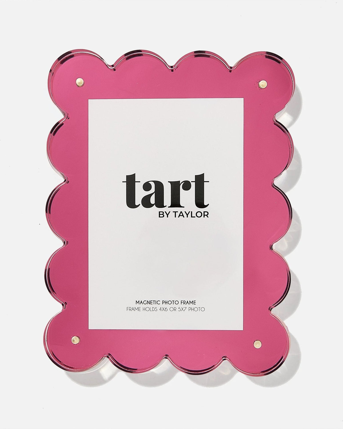 Hot Pink Chrome Acrylic Picture Frame - Tart By Taylor