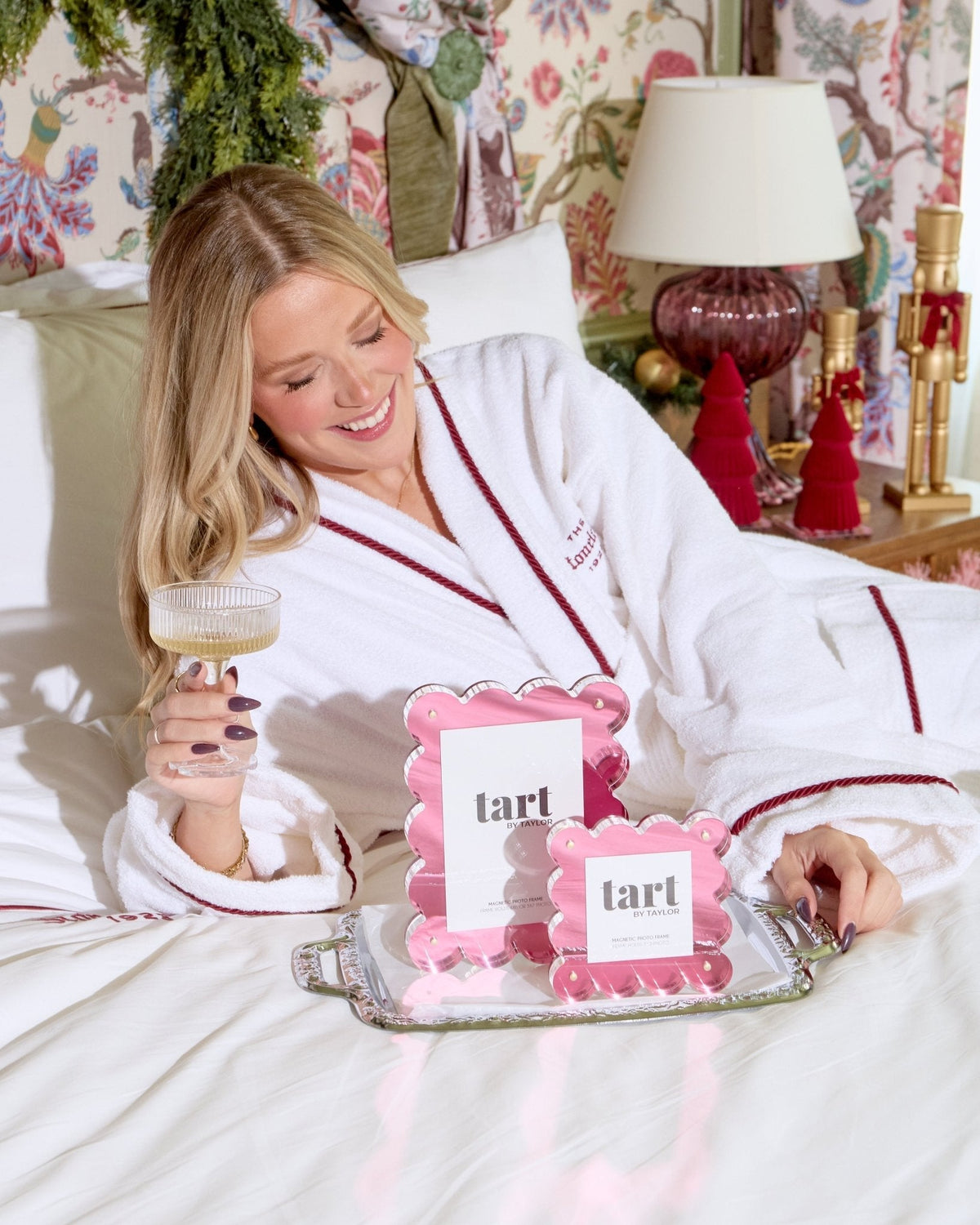 Hot Pink Chrome Acrylic Picture Frame - Tart By Taylor