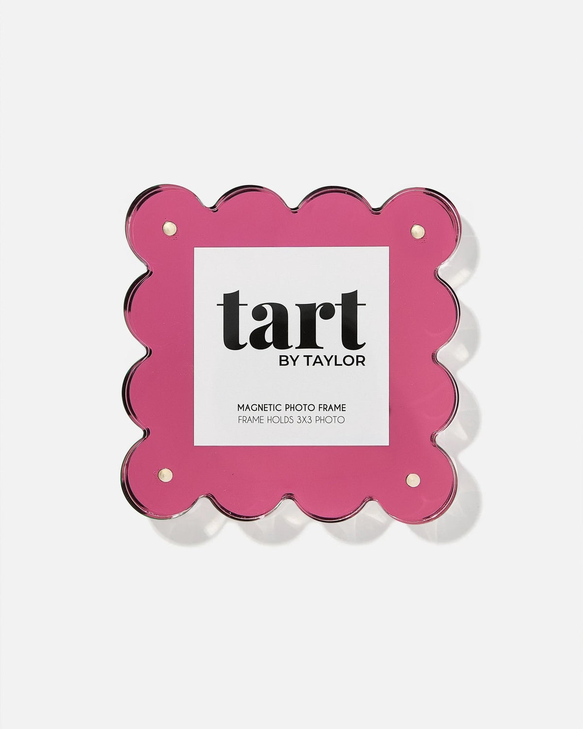 Hot Pink Chrome Mini Acrylic Picture Frame - Tart By Taylor