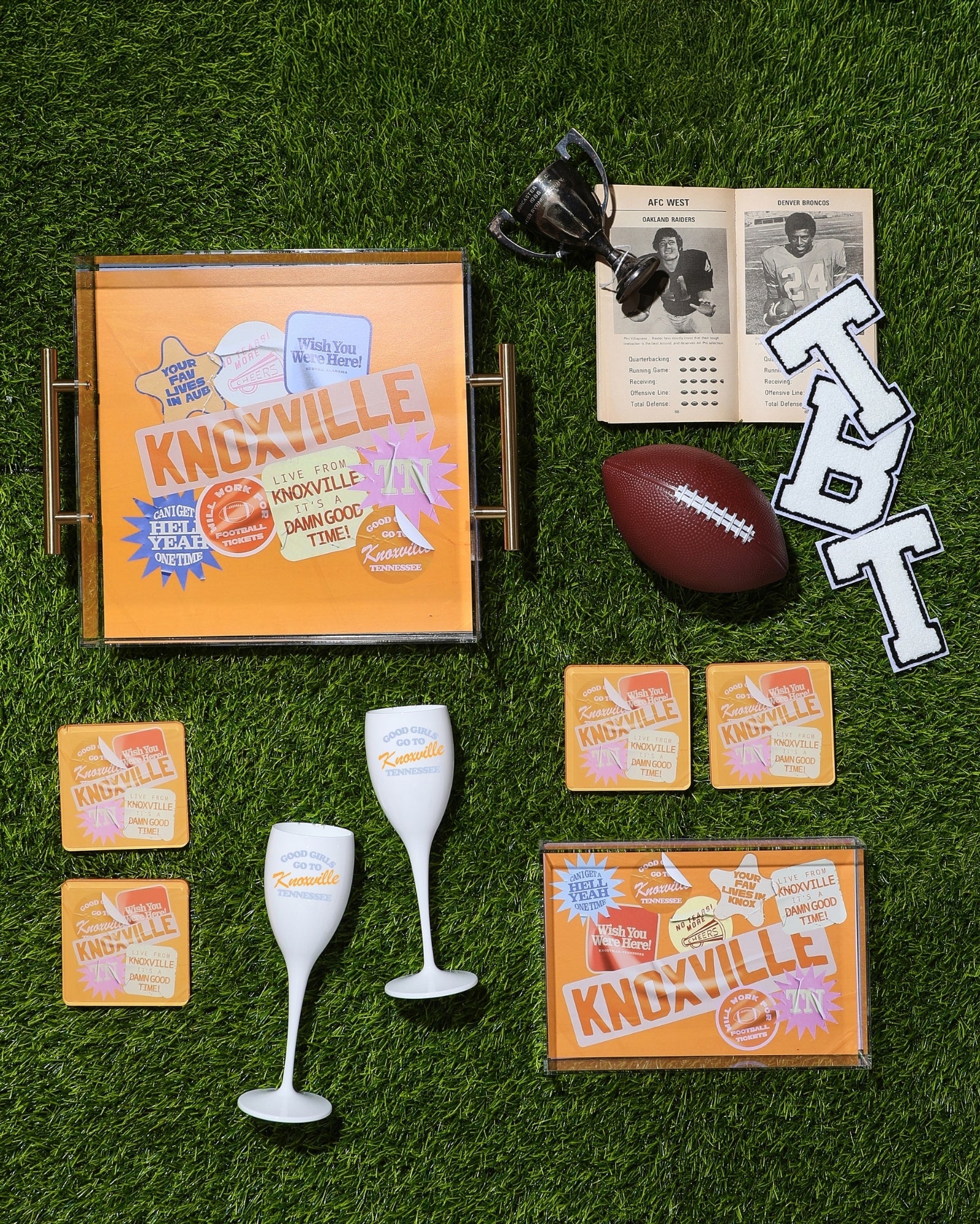 Knoxville Large Tray | Tailgate Collection - Tart By Taylor
