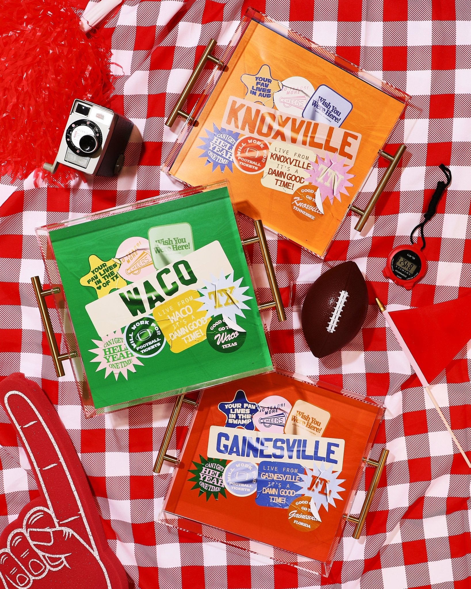 Knoxville Large Tray | Tailgate Collection - Tart By Taylor