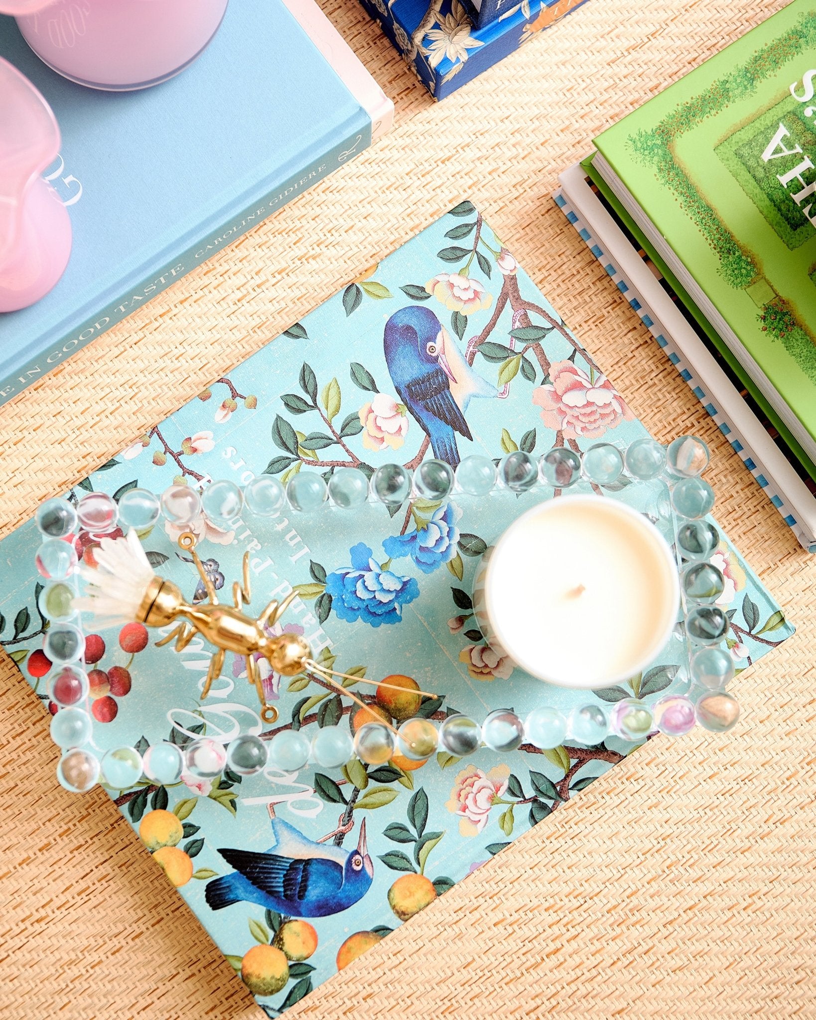 Large Bubble Lucite Tray - Tart By Taylor