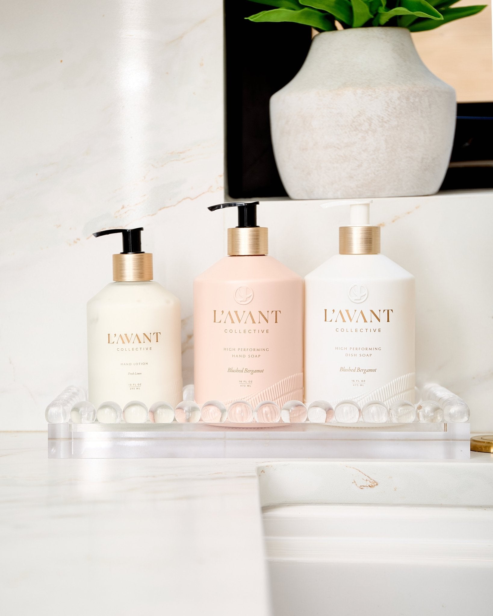 Large Bubble Lucite Tray - Tart By Taylor