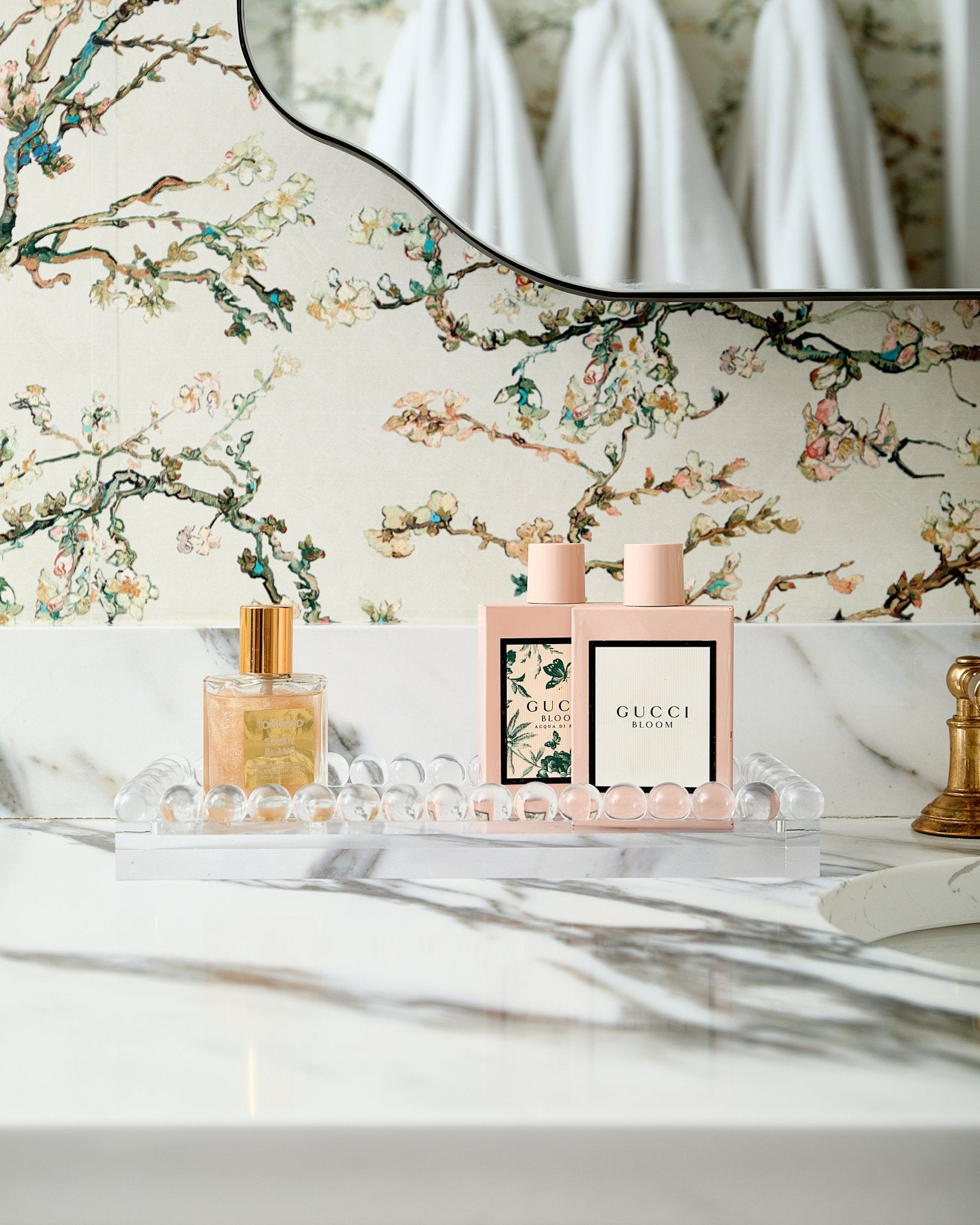 Large Bubble Lucite Tray - Tart By Taylor