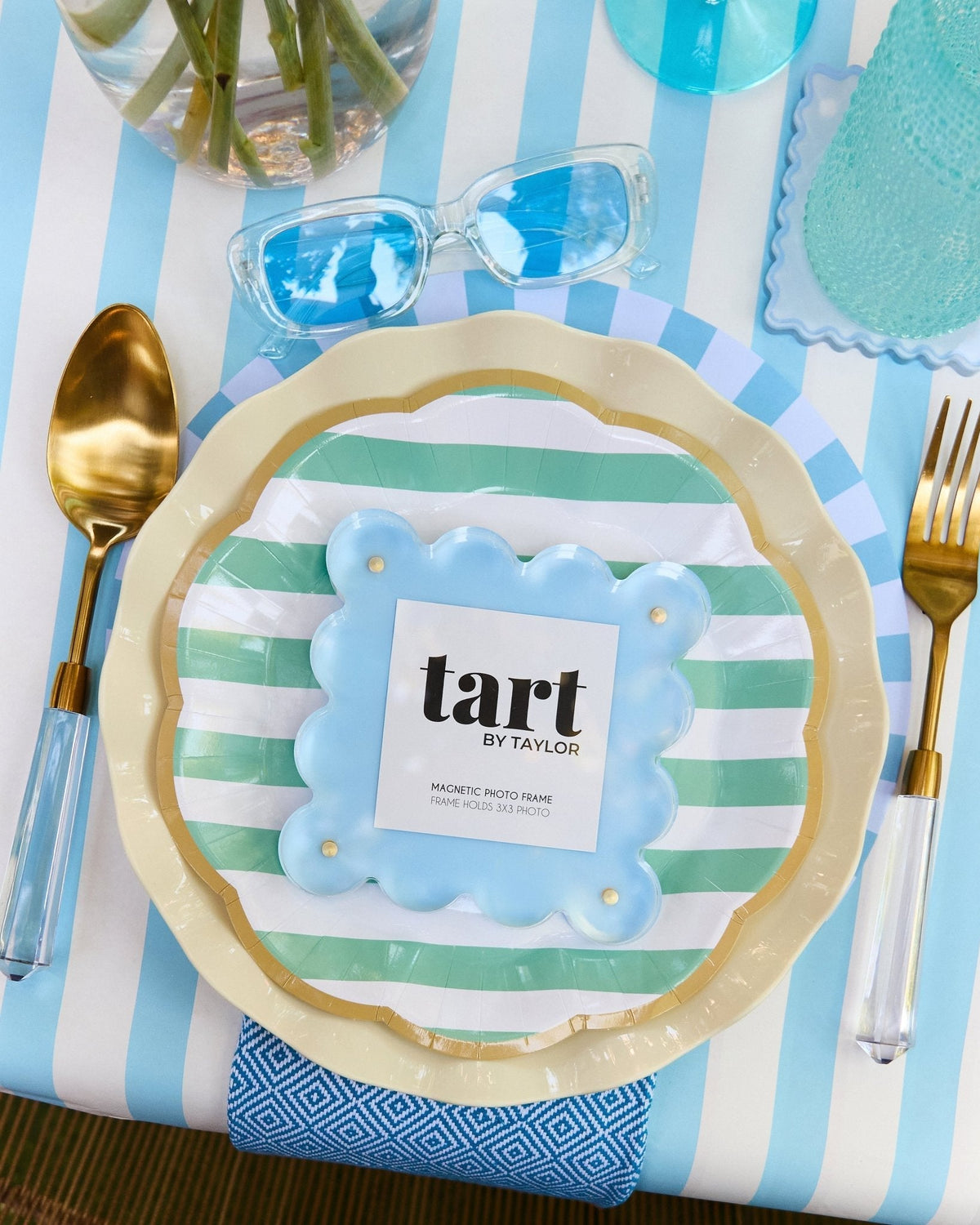 Light Blue Mini Acrylic Picture Frame - Tart By Taylor