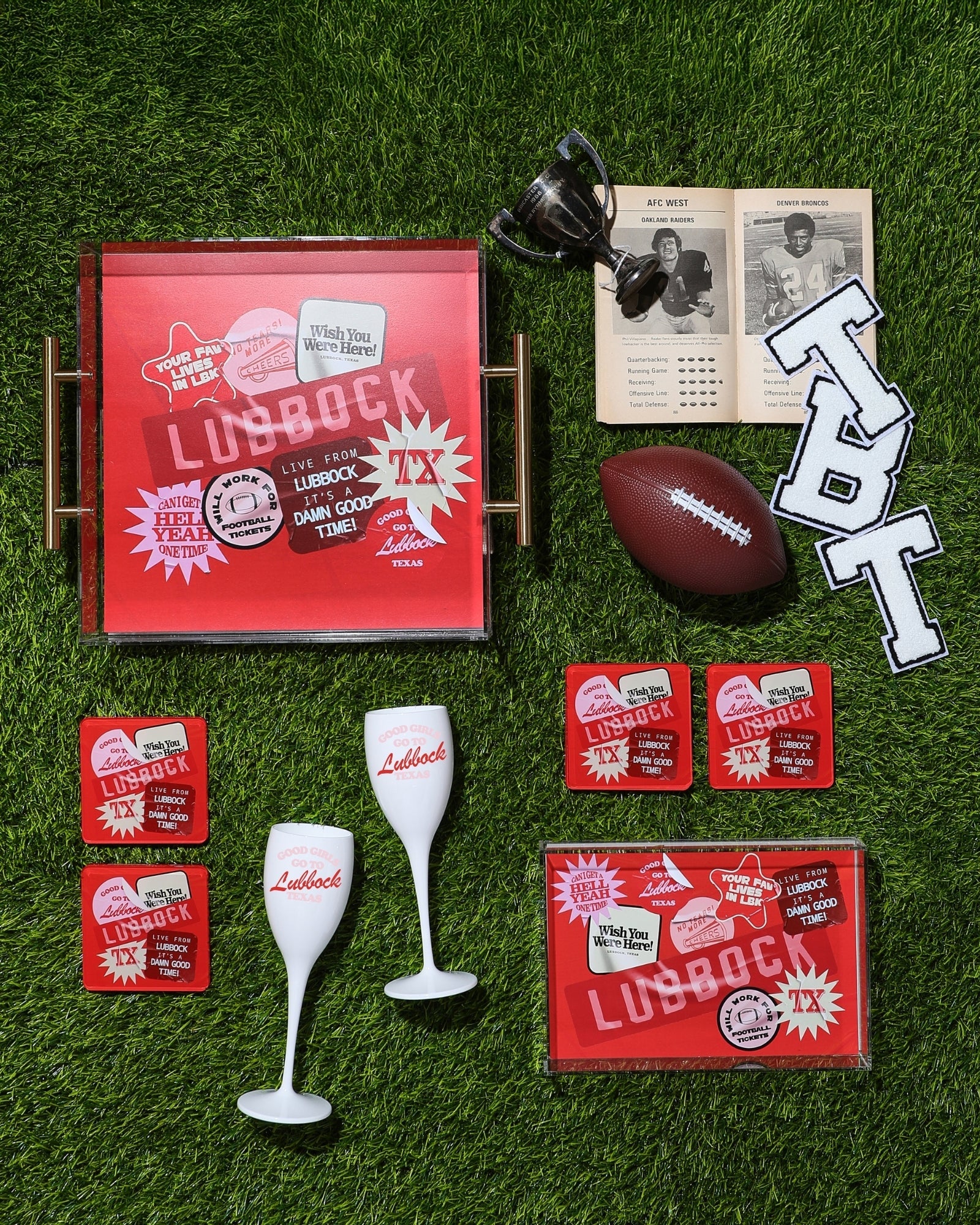 Lubbock Large Tray | Tailgate Collection - Tart By Taylor