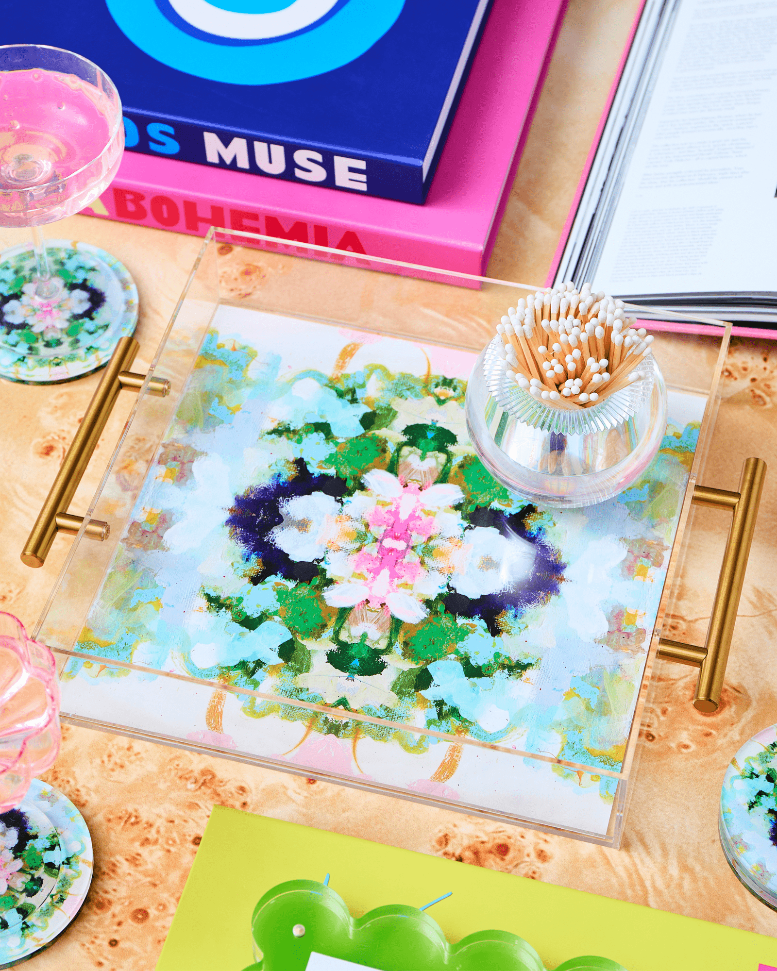 Nantucket Bloom | Laura Park x Tart Large Tray - Tart By Taylor