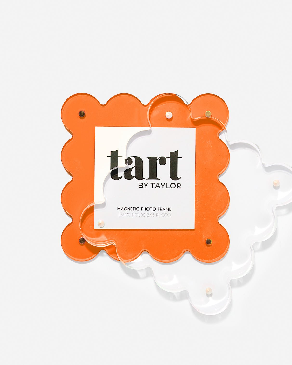 Neon Orange Mini Acrylic Picture Frame - Tart By Taylor