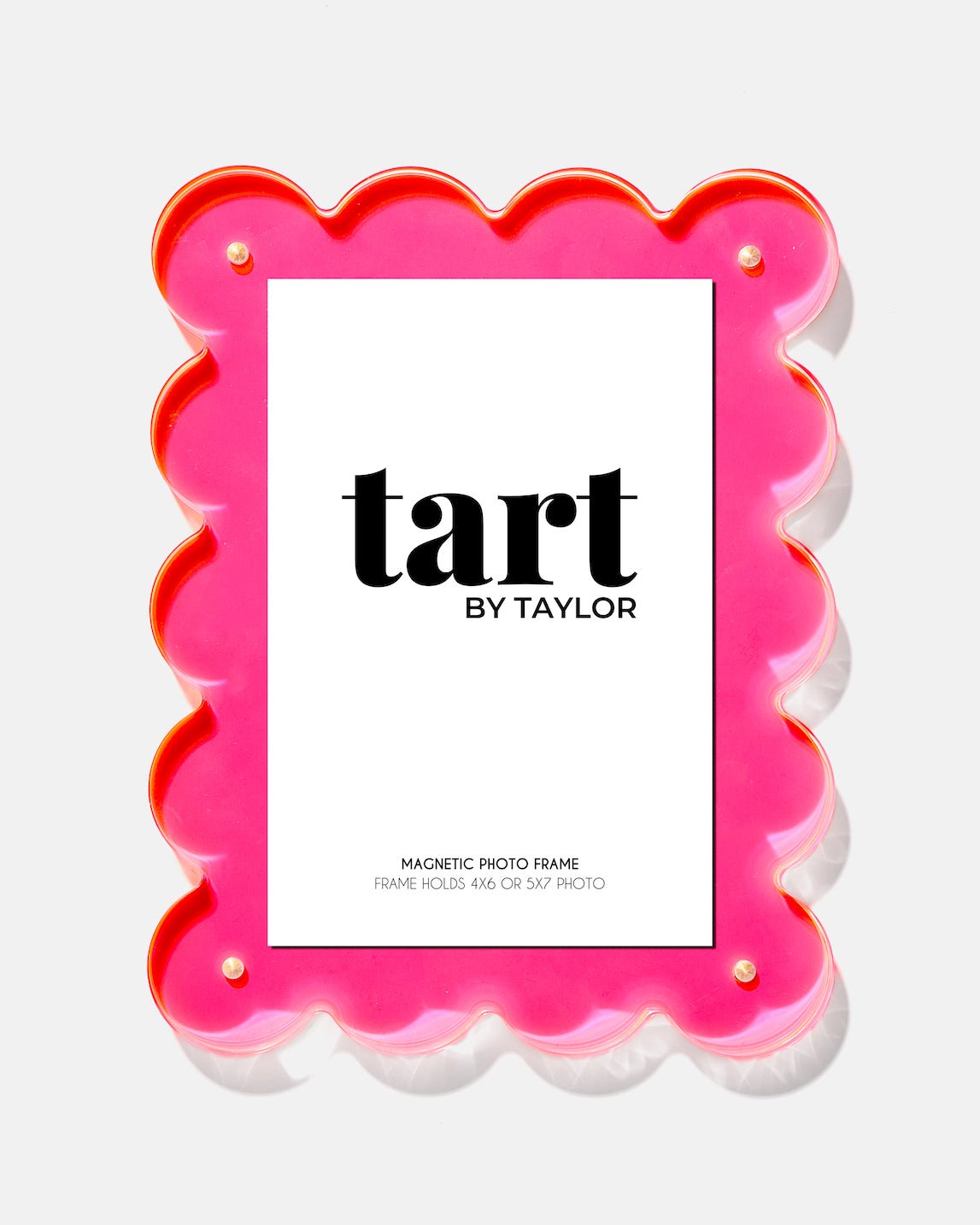 Neon Pink Acrylic Picture Frame - Tart By Taylor