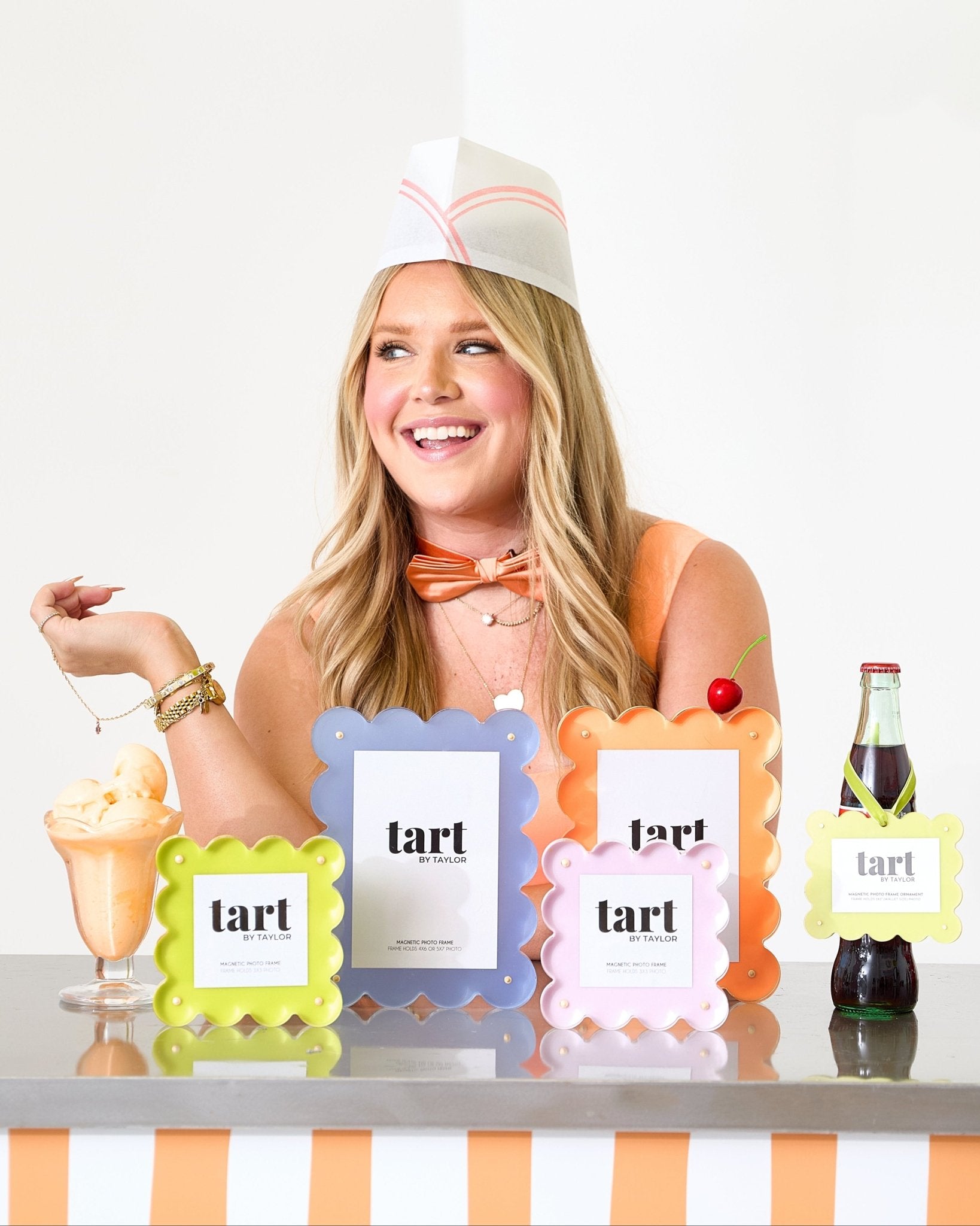 Orange Sherbet Acrylic Picture Frame - Tart By Taylor