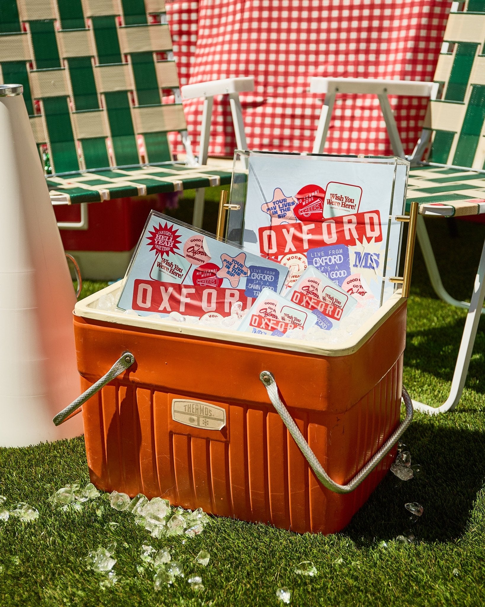 Oxford Coasters | Tailgate Collection - Tart By Taylor