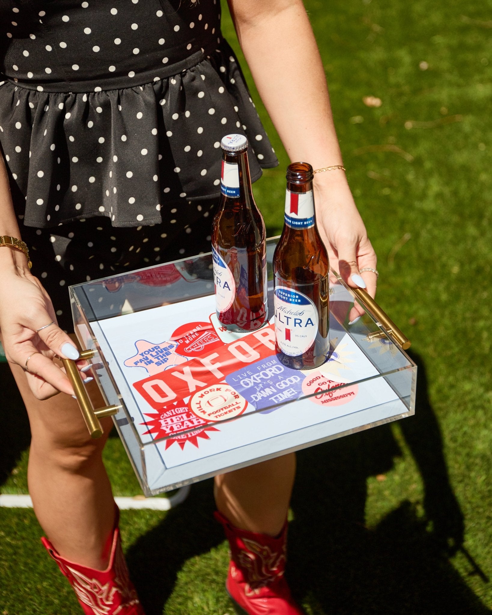 Oxford Large Tray | Tailgate Collection - Tart By Taylor