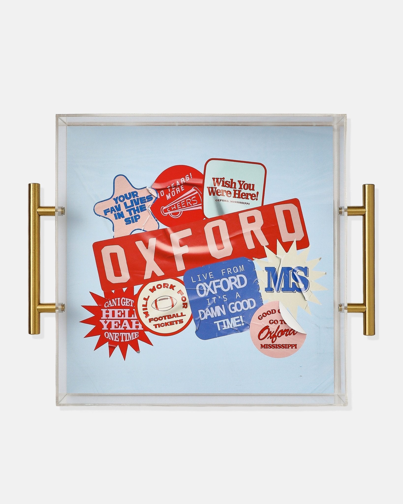 Oxford Large Tray | Tailgate Collection - Tart By Taylor