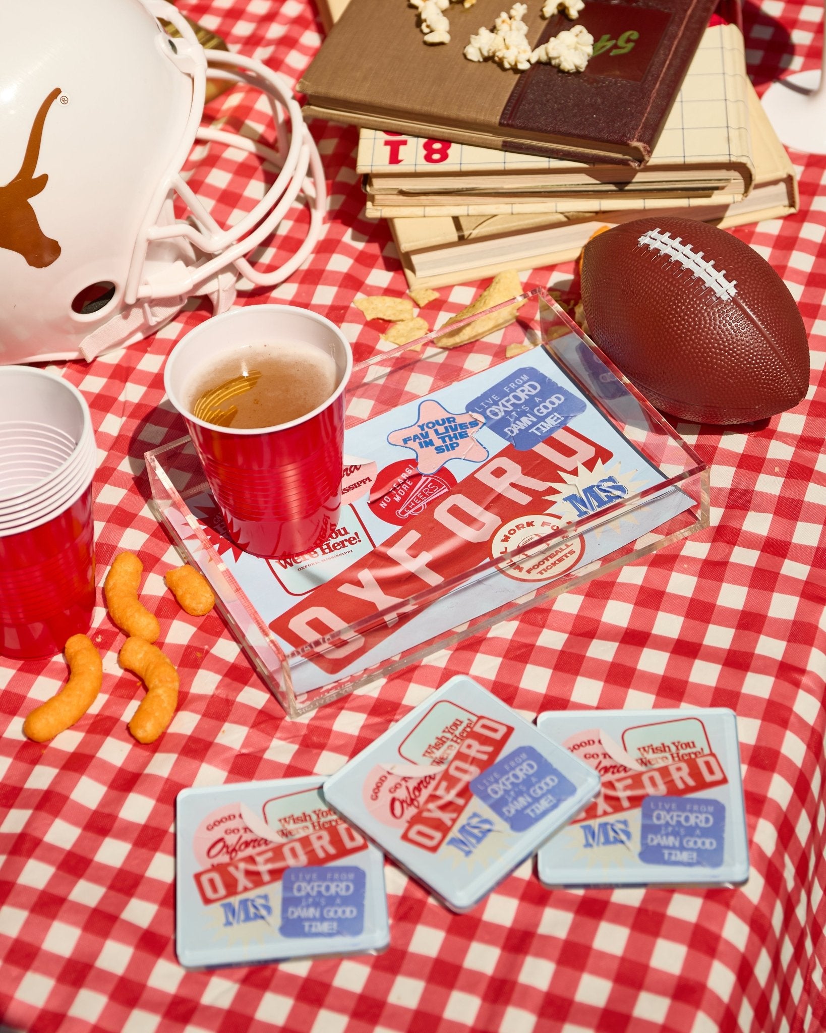 Oxford Small Tray | Tailgate Collection - Tart By Taylor