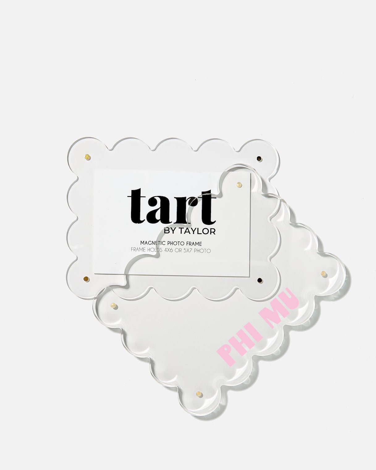 Phi Mu Acrylic Picture Frame - Tart By Taylor
