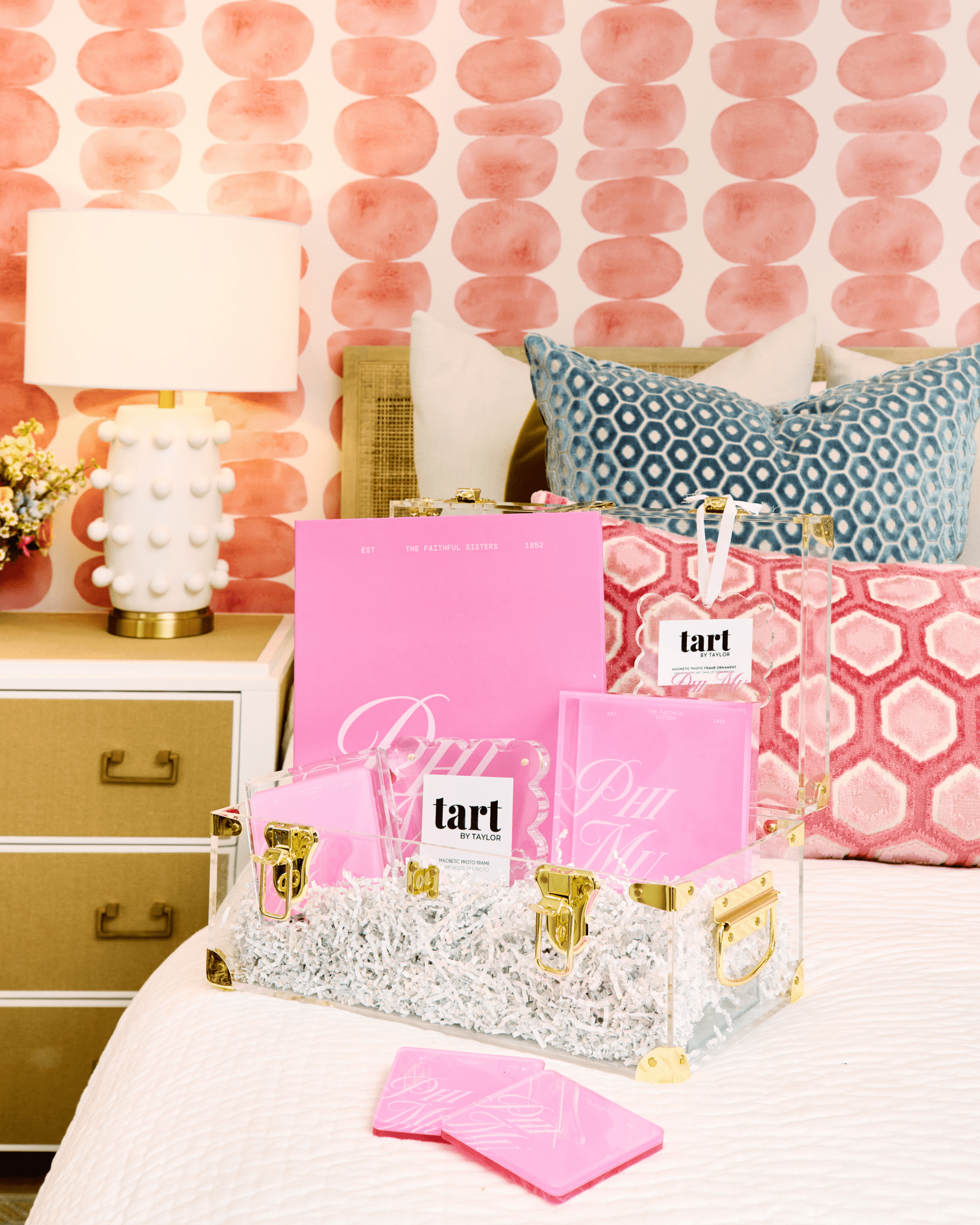 Phi Mu Coasters - Tart By Taylor