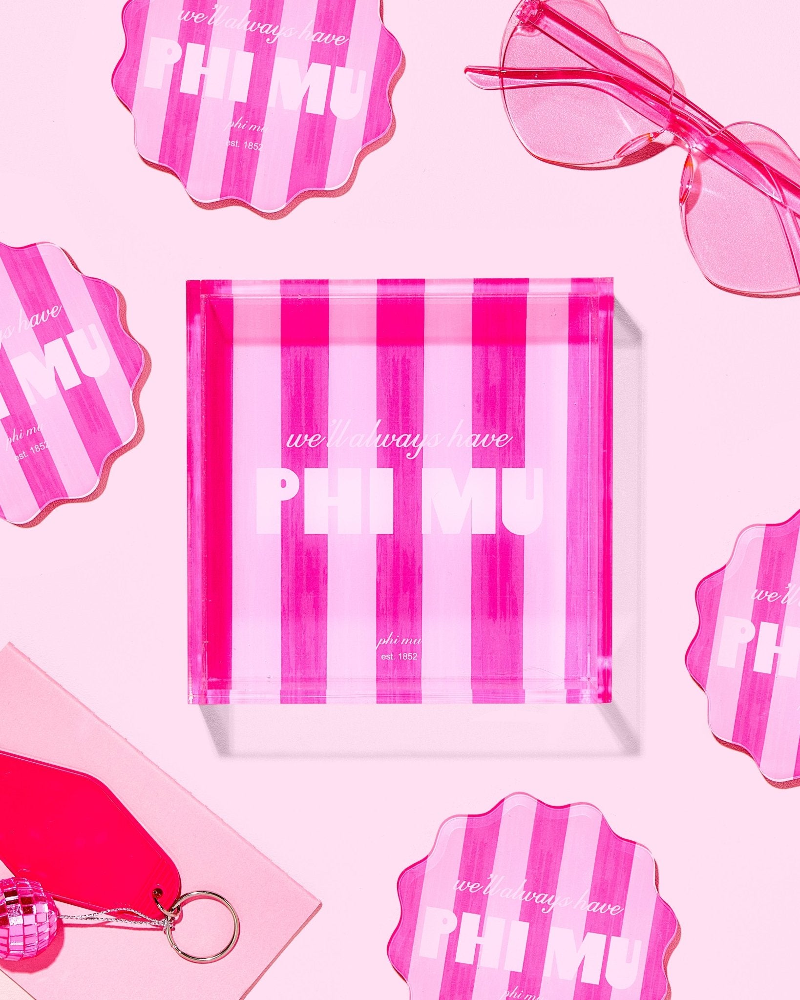 Phi Mu Trinket Tray - Tart By Taylor