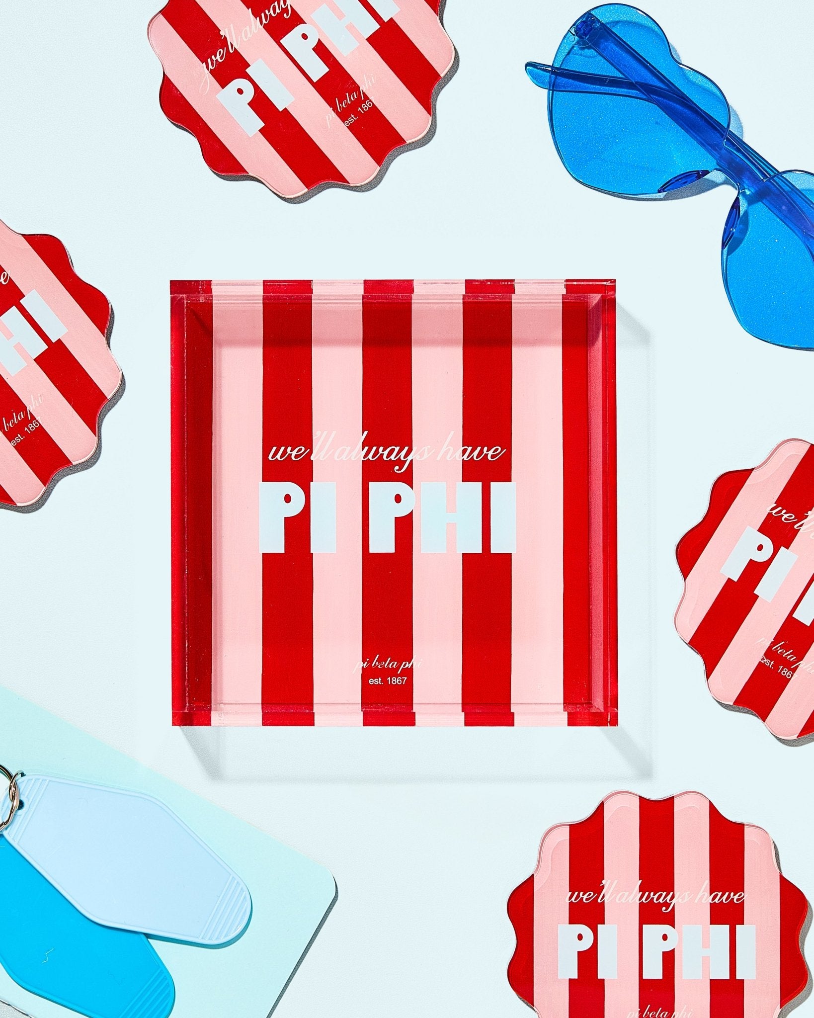 Pi Beta Phi Trinket Tray - Tart By Taylor