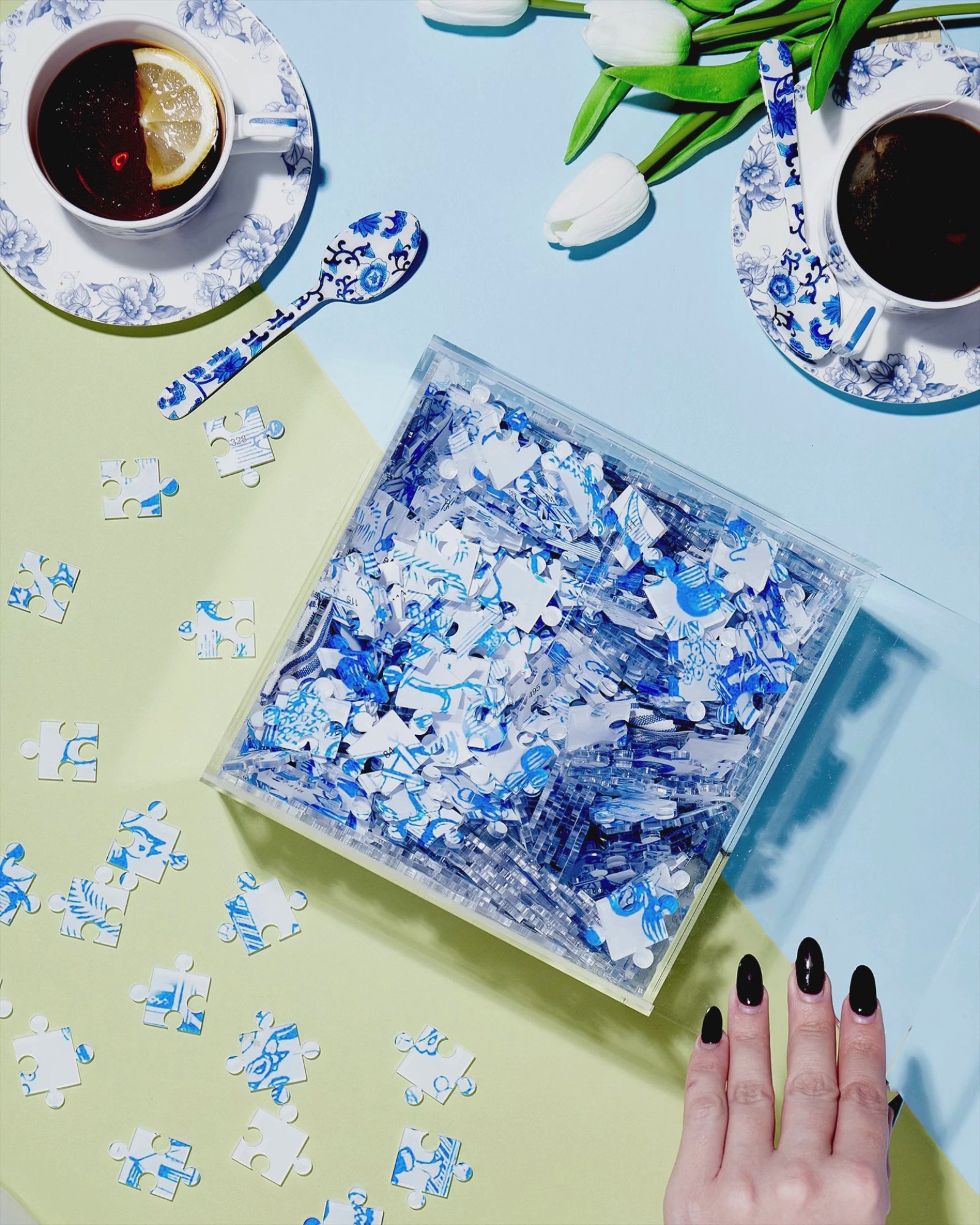 Acrylic Puzzle | Chinoiserie