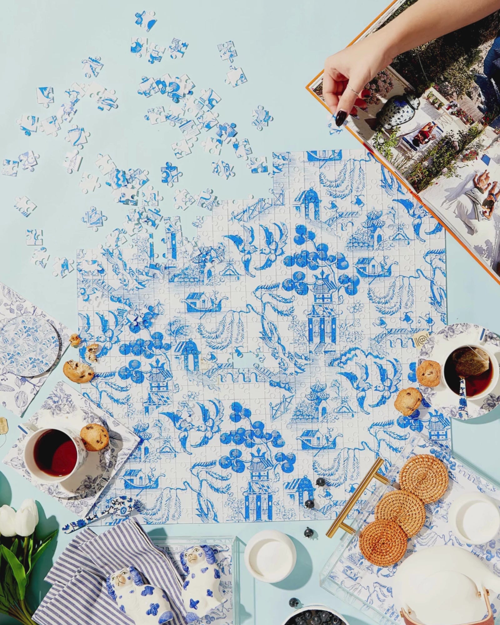 Acrylic Puzzle | Chinoiserie
