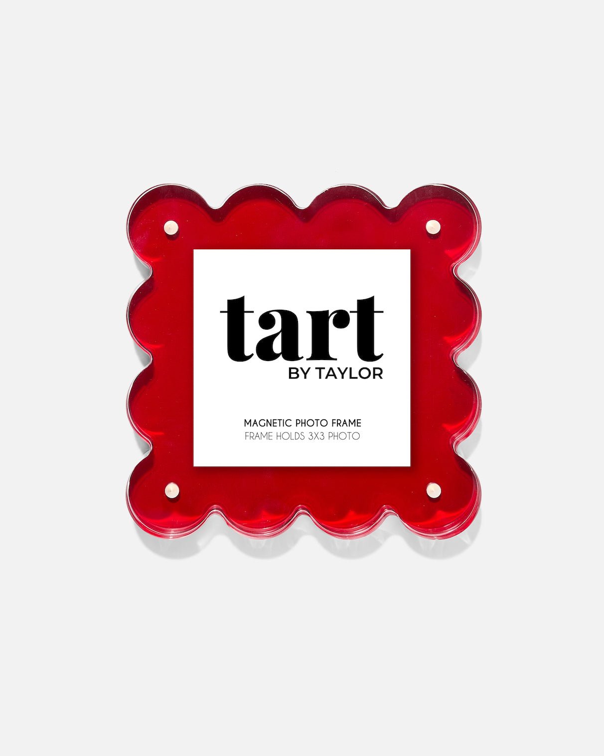 Red Mini Acrylic Picture Frame - Tart By Taylor