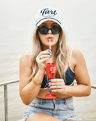 Rose in the USA Flutes (Set of 2) - Tart By Taylor