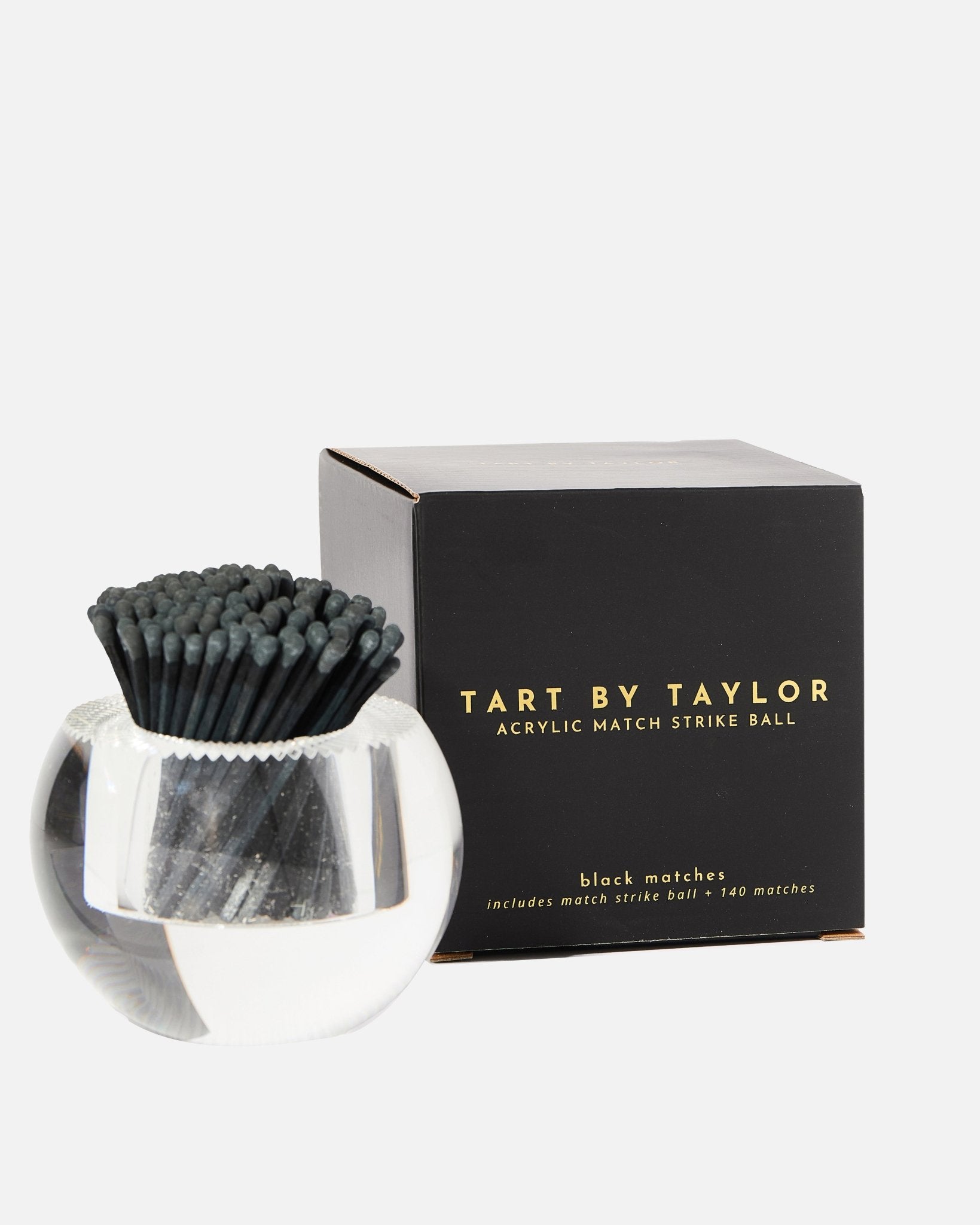Round Match Striker | Black Matches - Tart By Taylor
