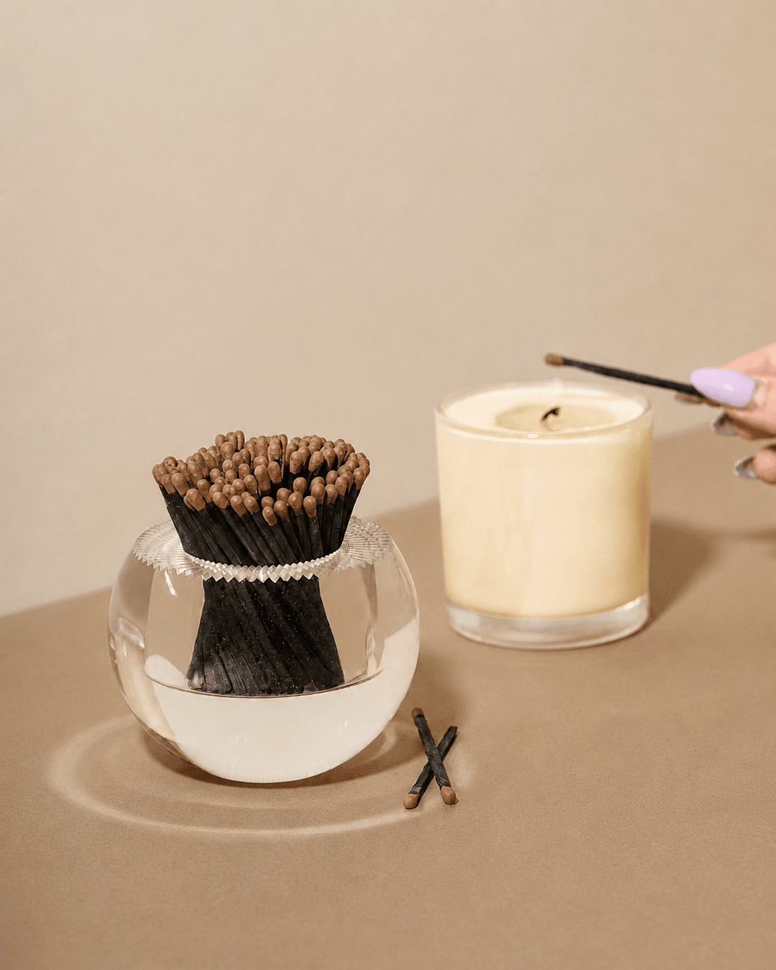 Round Match Striker | Espresso Matches - Tart By Taylor