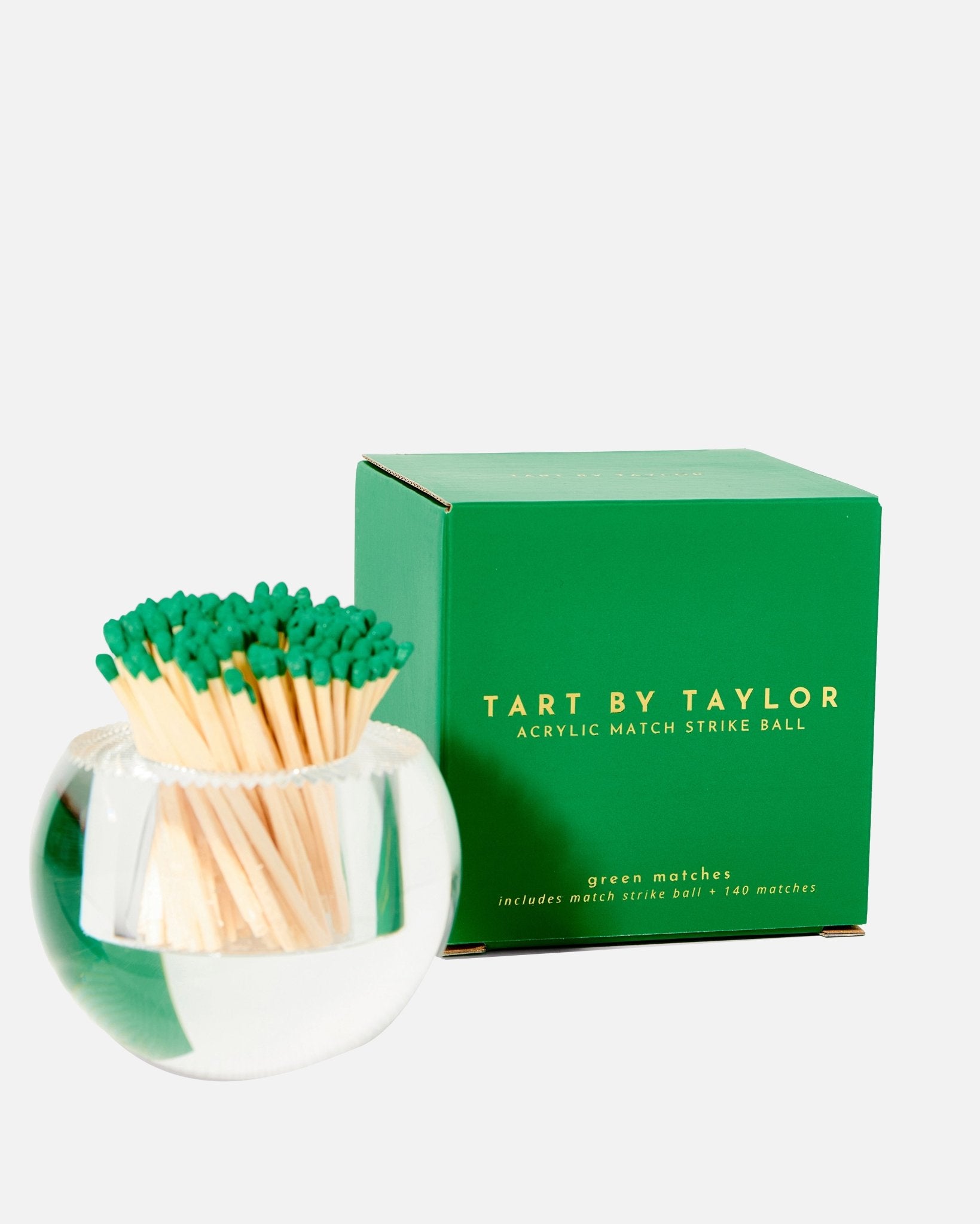 Round Match Striker | Green Matches - Tart By Taylor