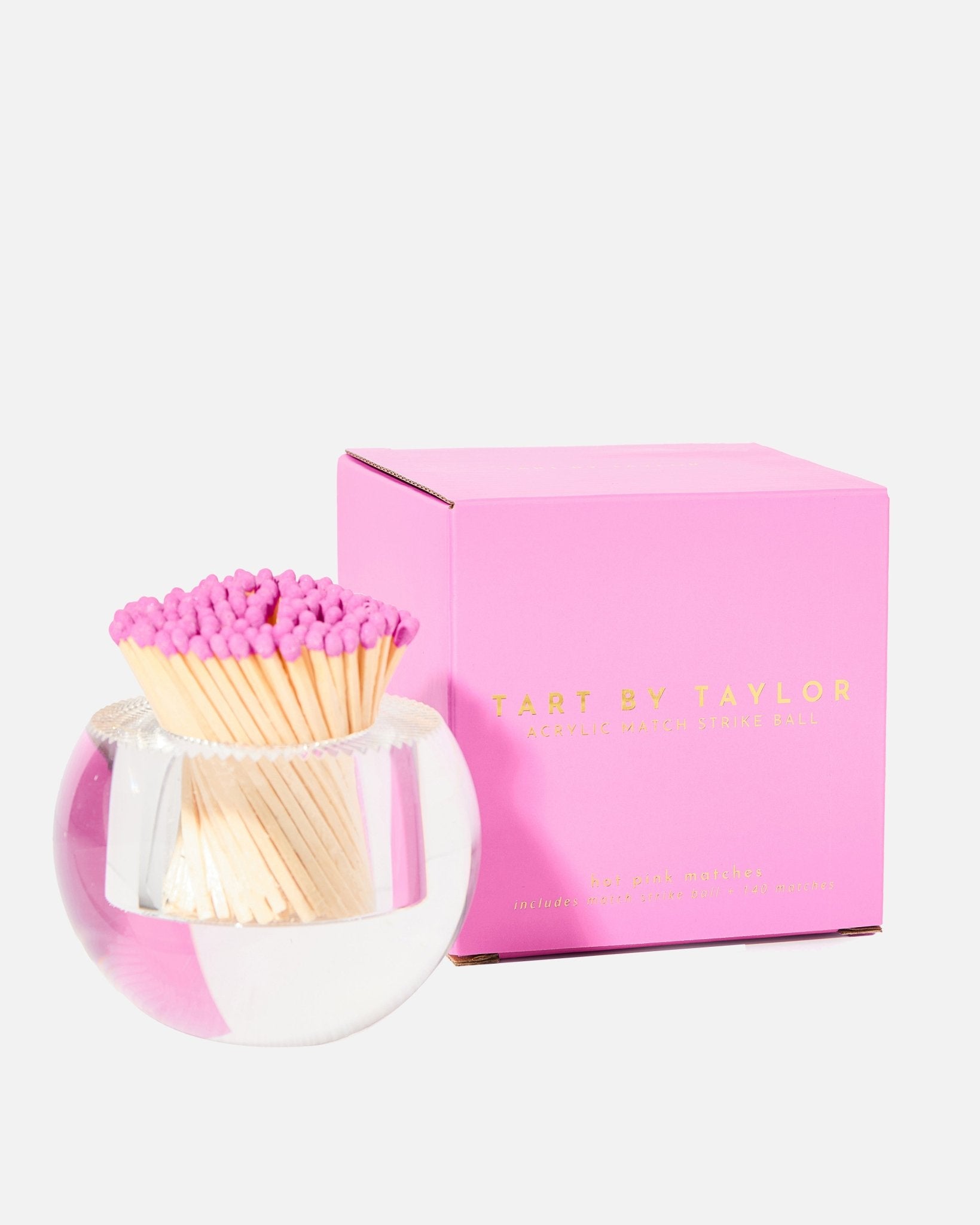 Round Match Striker | Hot Pink Matches - Tart By Taylor