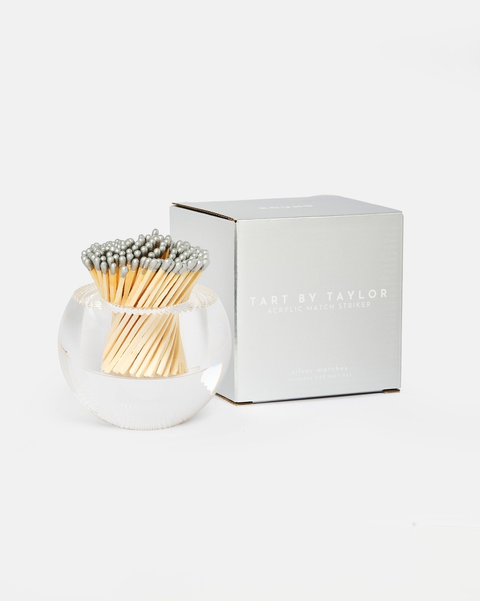 Round Match Striker | Silver Matches - Tart By Taylor