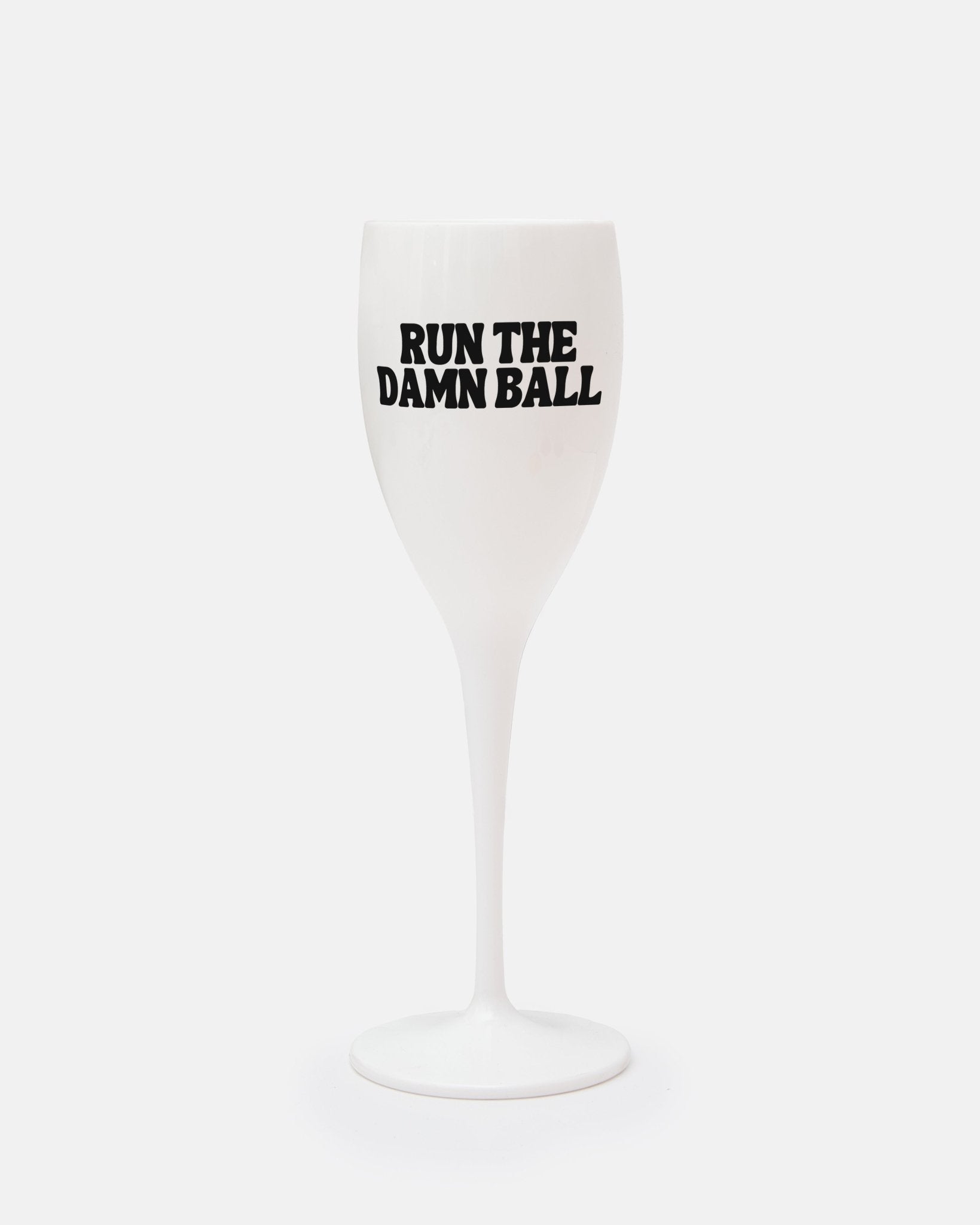 Run the Damn Ball Flutes (Set of 2) - Tart By Taylor