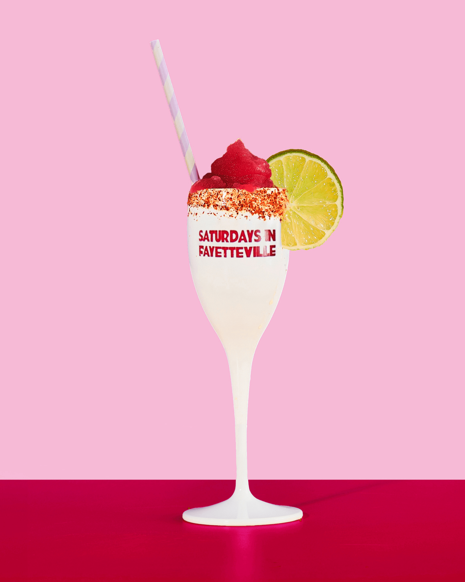 Saturdays In Fayetteville Flutes (Set of 2) - Tart By Taylor