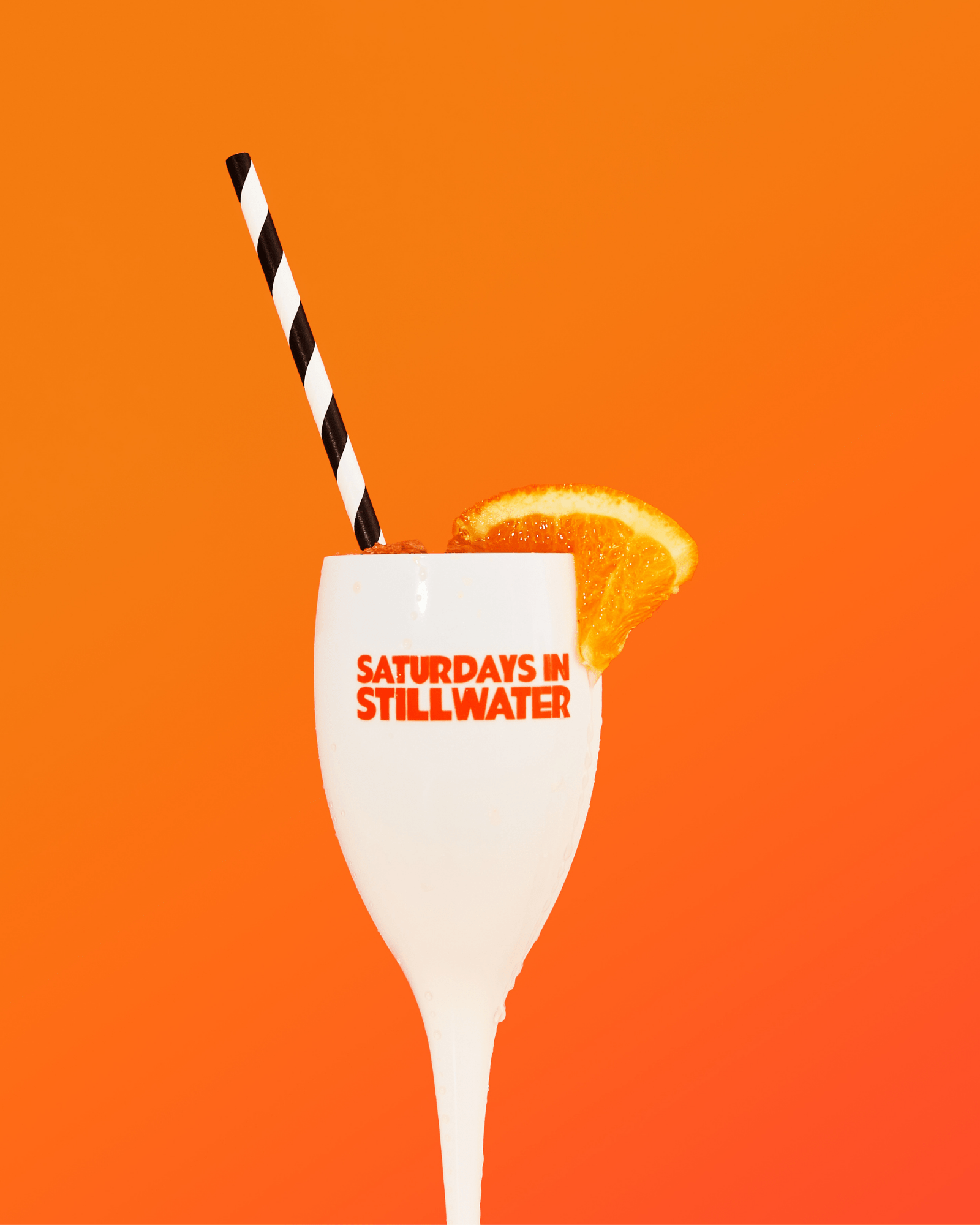 Saturdays In Stillwater Flutes (Set of 2) - Tart By Taylor