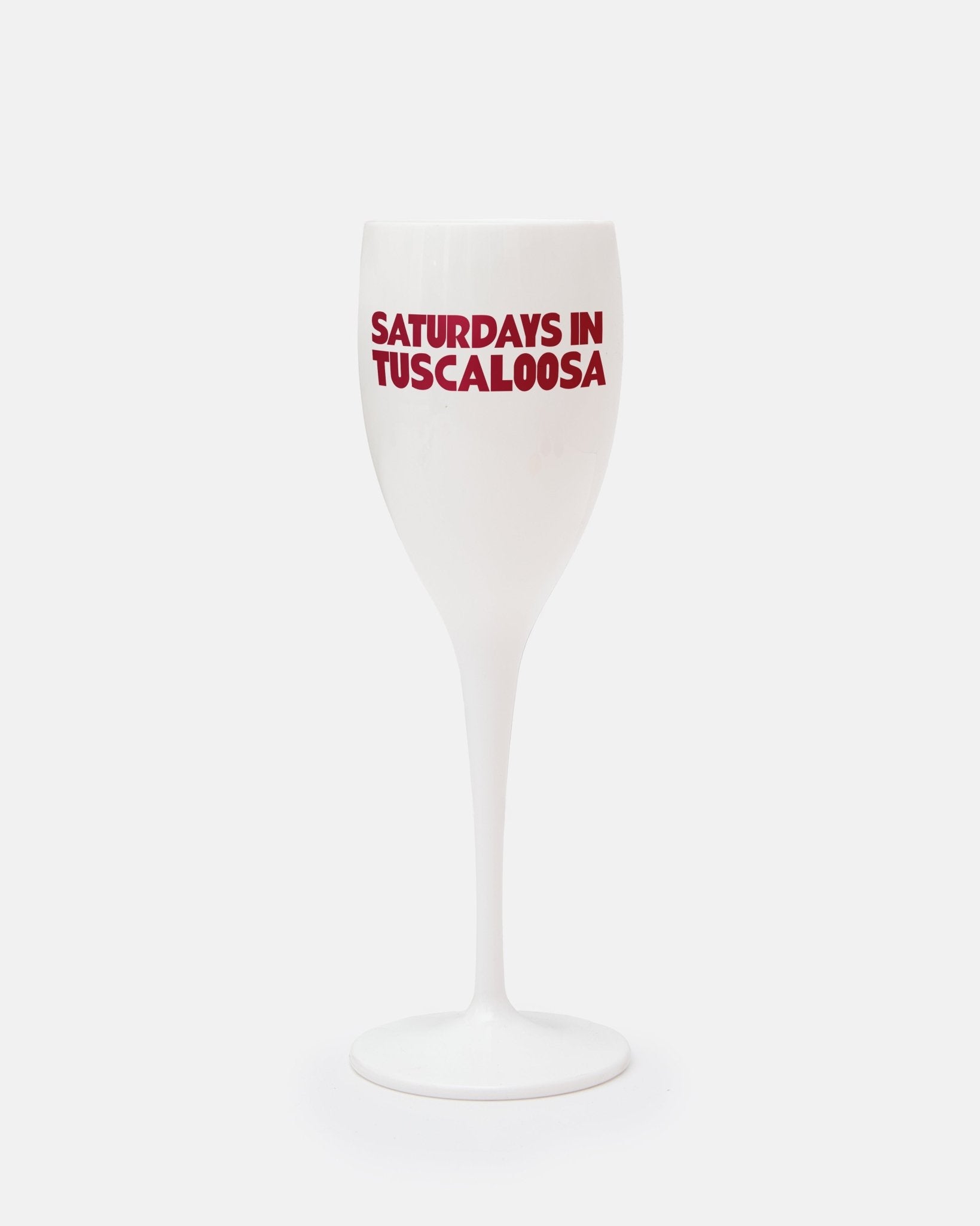 Saturdays In Tuscaloosa Flutes (Set of 2) - Tart By Taylor