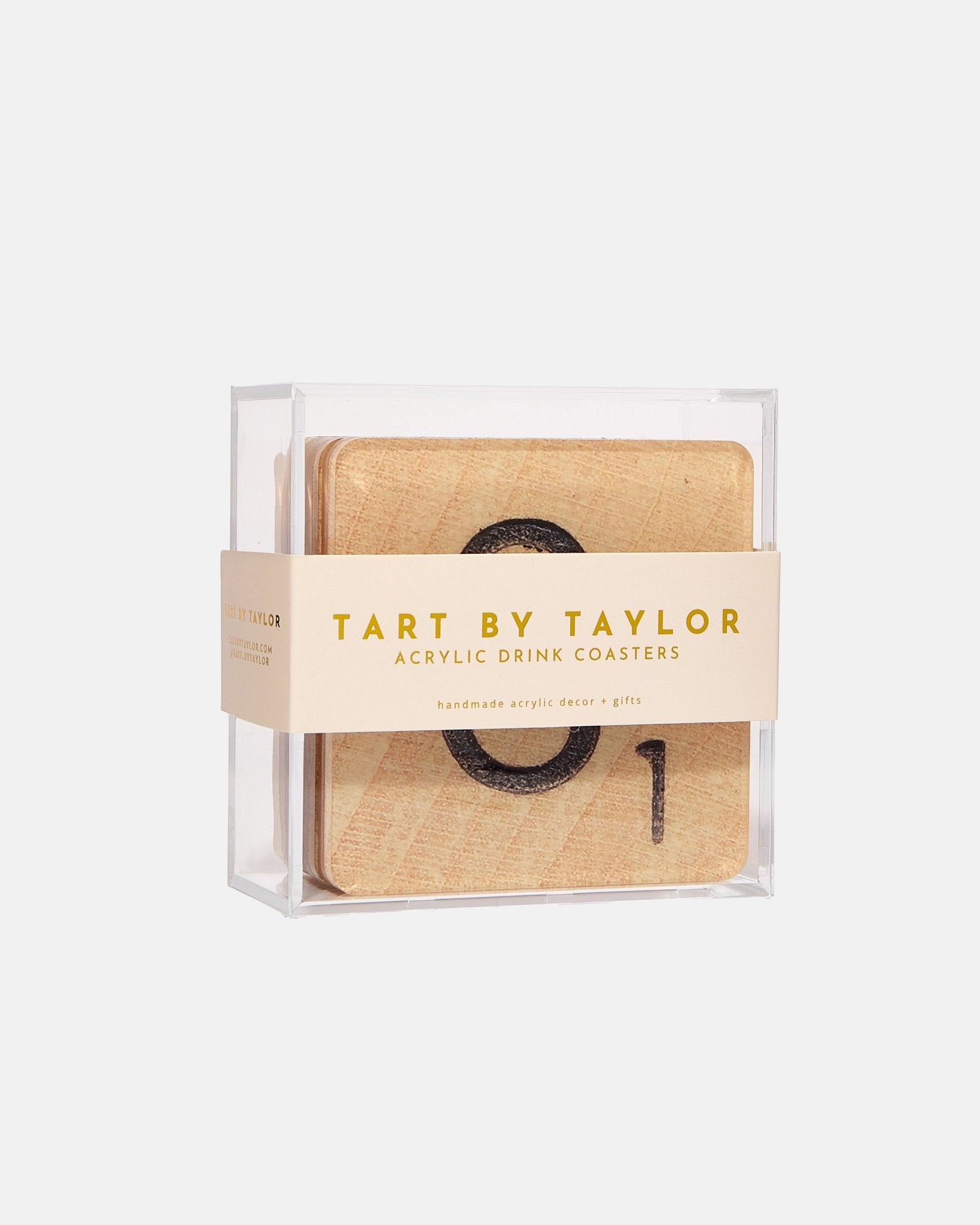 Shit Scrabble Tiles | Set of 4 Coasters - Tart By Taylor