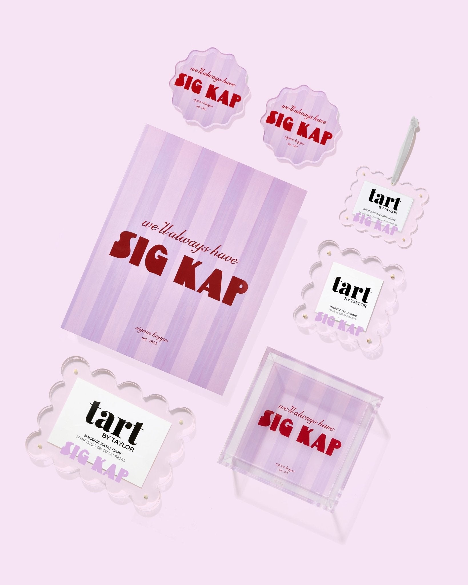 Sigma Kappa Frame Ornament - Tart By Taylor