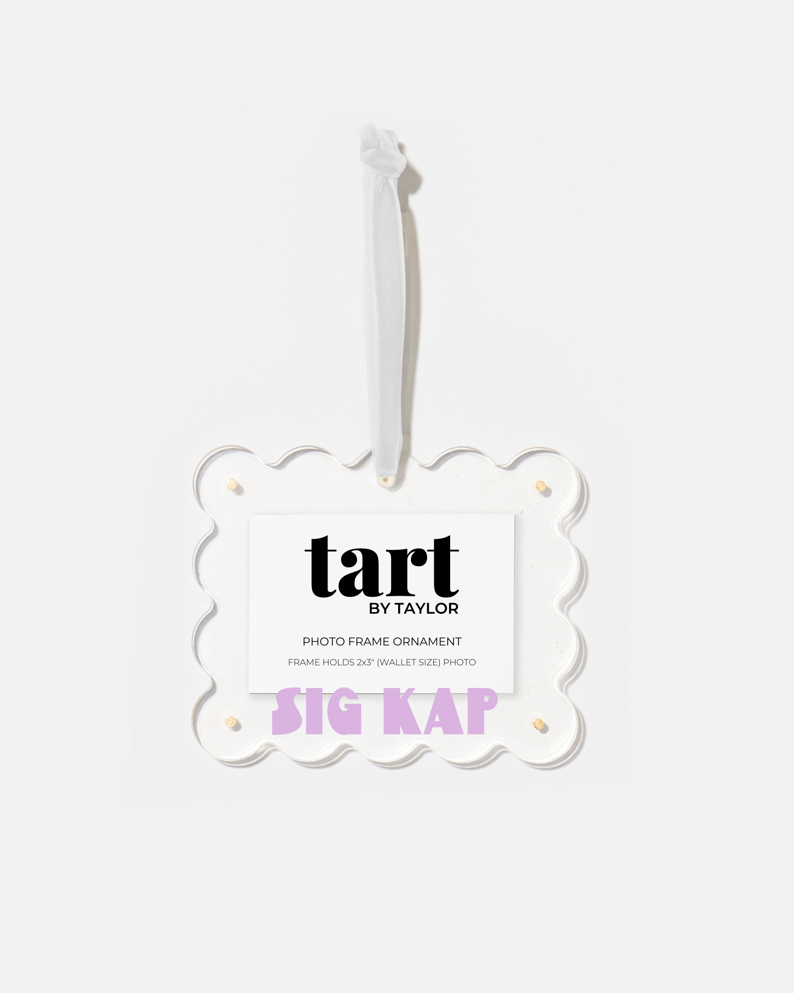 Sigma Kappa Frame Ornament - Tart By Taylor