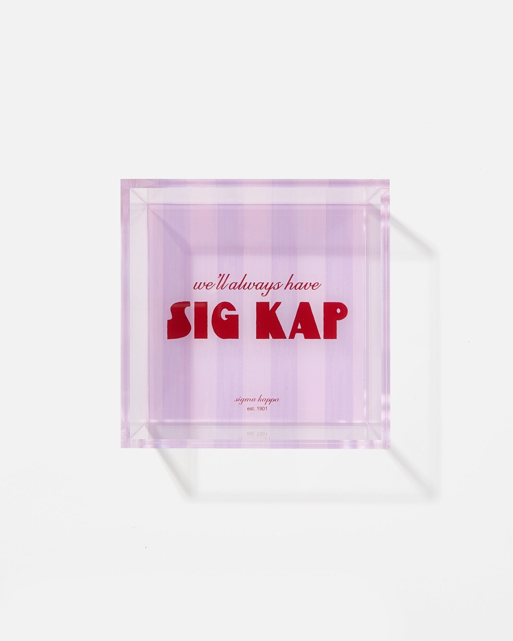 Sigma Kappa Trinket Tray - Tart By Taylor