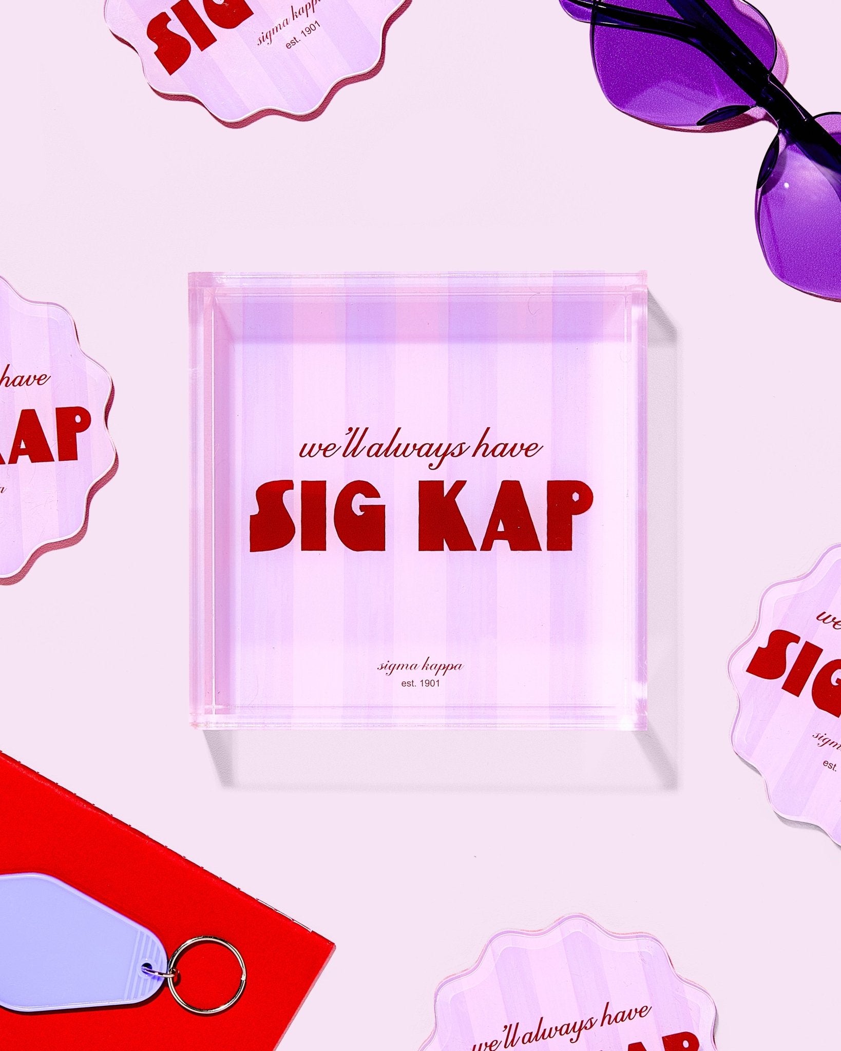 Sigma Kappa Trinket Tray - Tart By Taylor