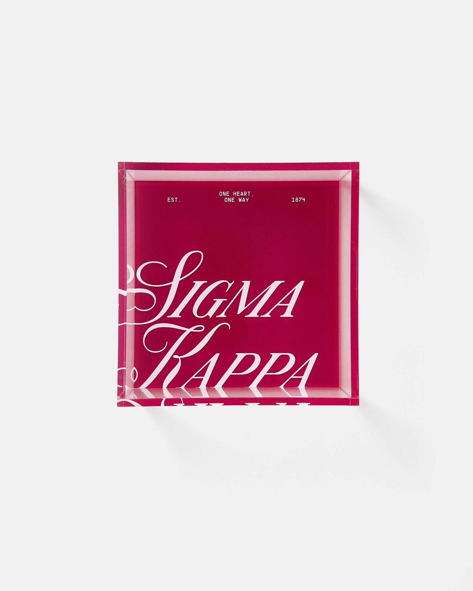 Sigma Kappa Trinket Tray - Tart By Taylor