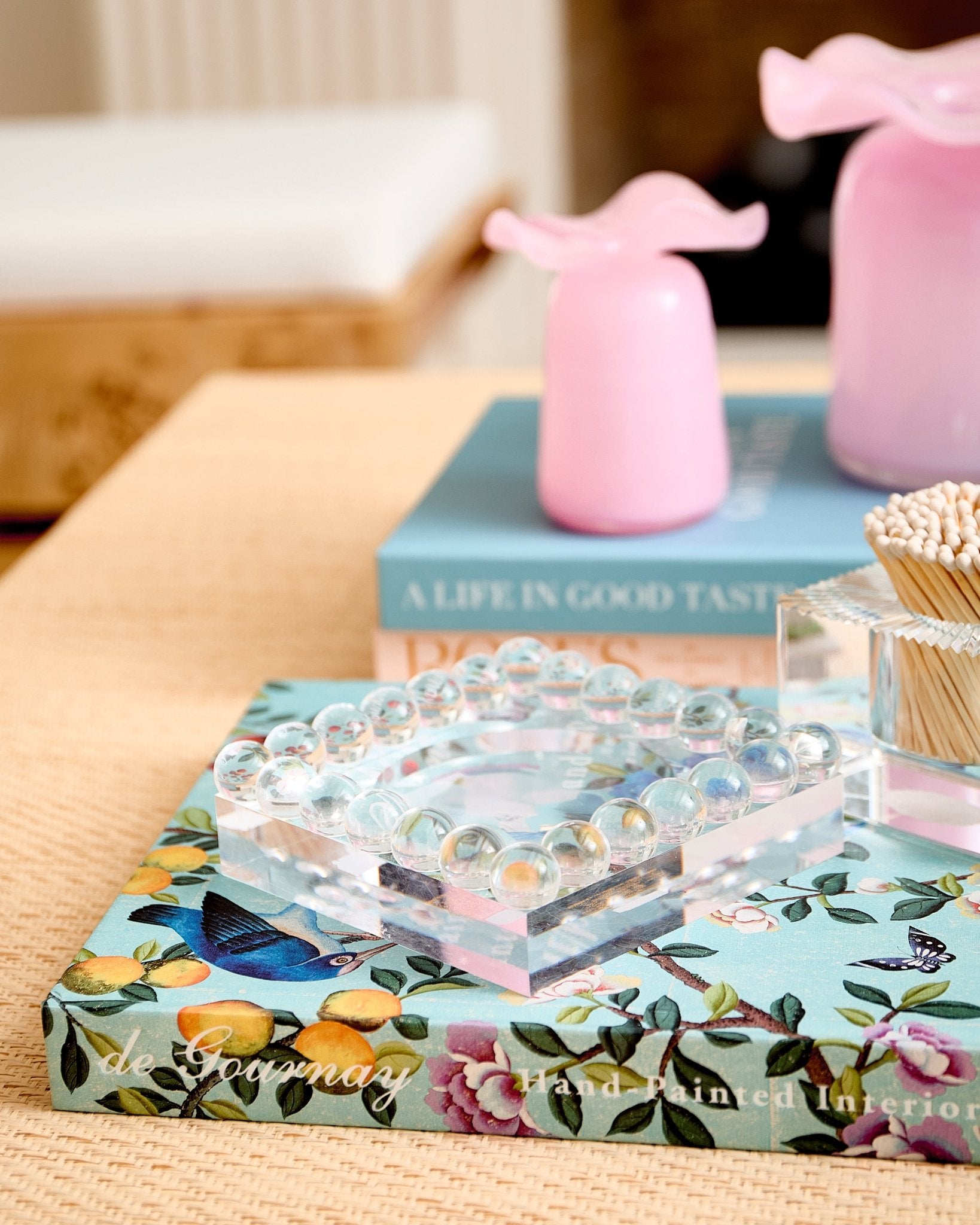 Small Bubble Lucite Tray - Tart By Taylor