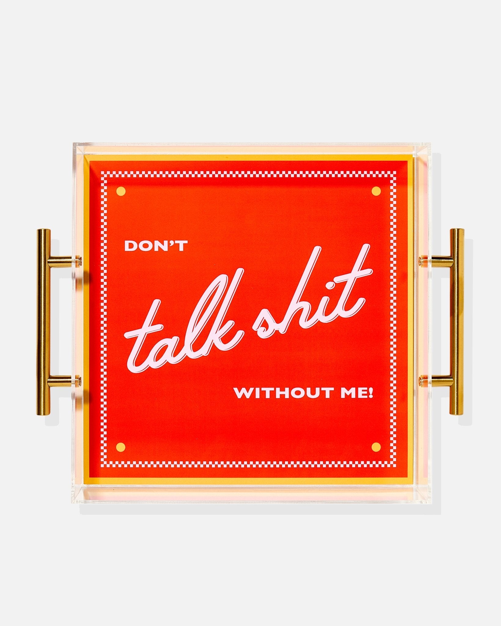 Snarky Red Large Tray - Tart By Taylor