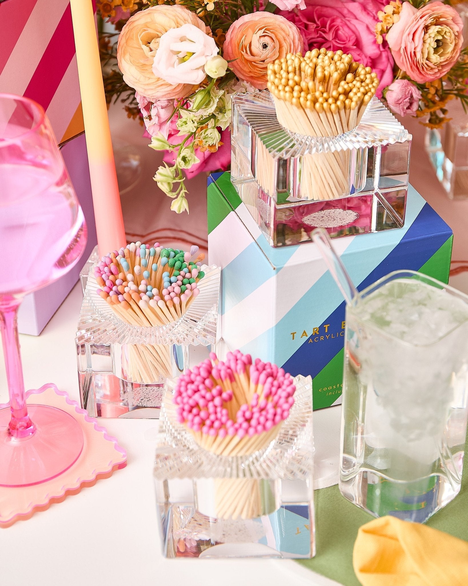 Square Match Striker | Confetti Matches - Tart By Taylor