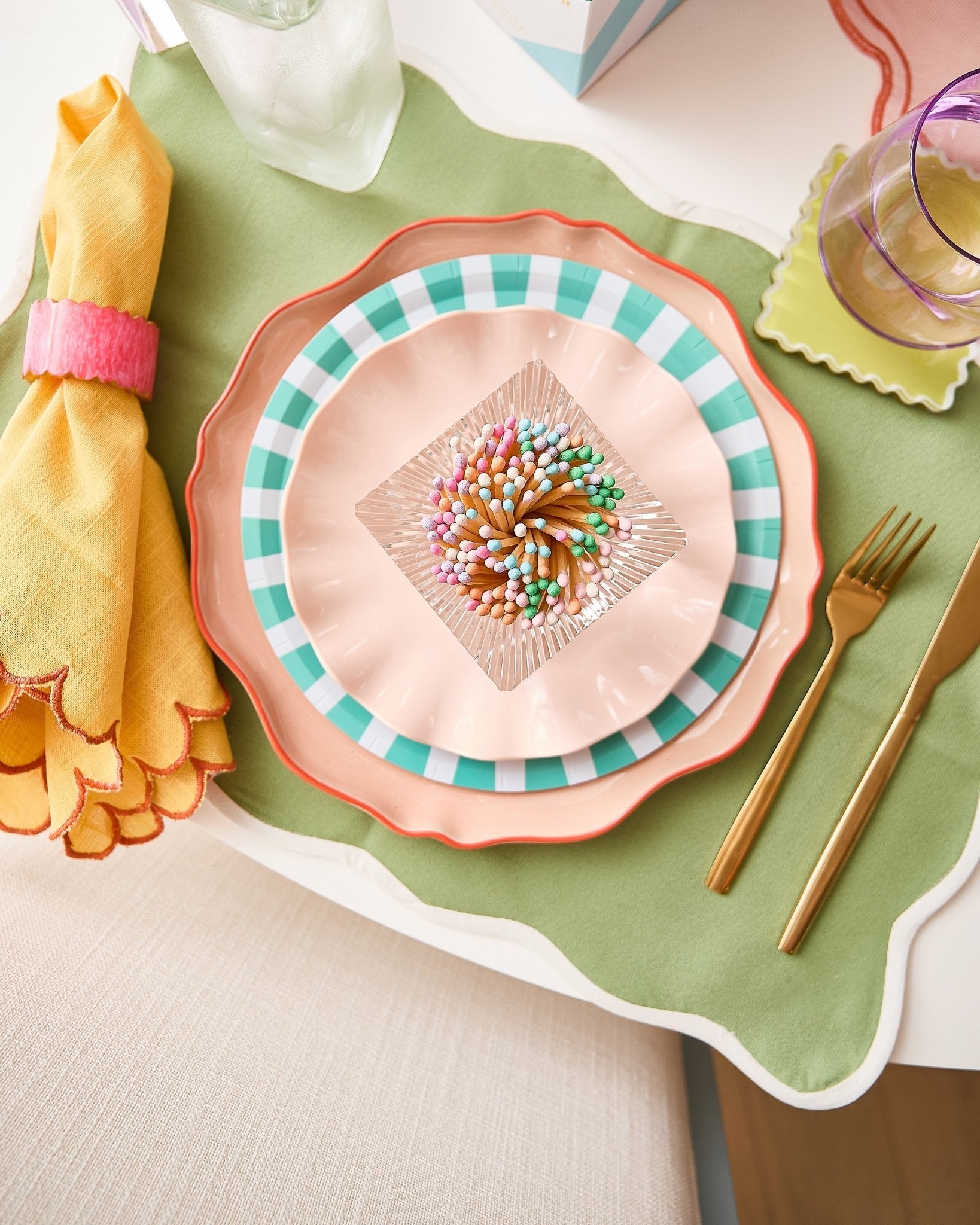 Square Match Striker | Confetti Matches - Tart By Taylor