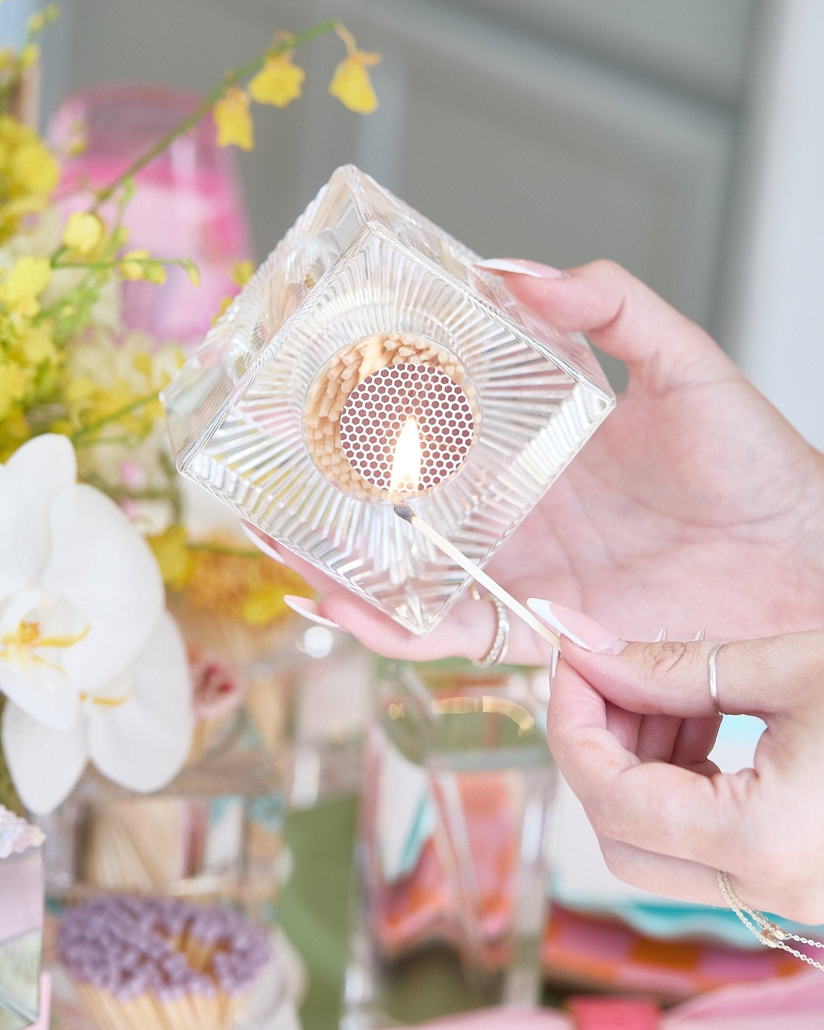 Square Match Striker | Confetti Matches - Tart By Taylor