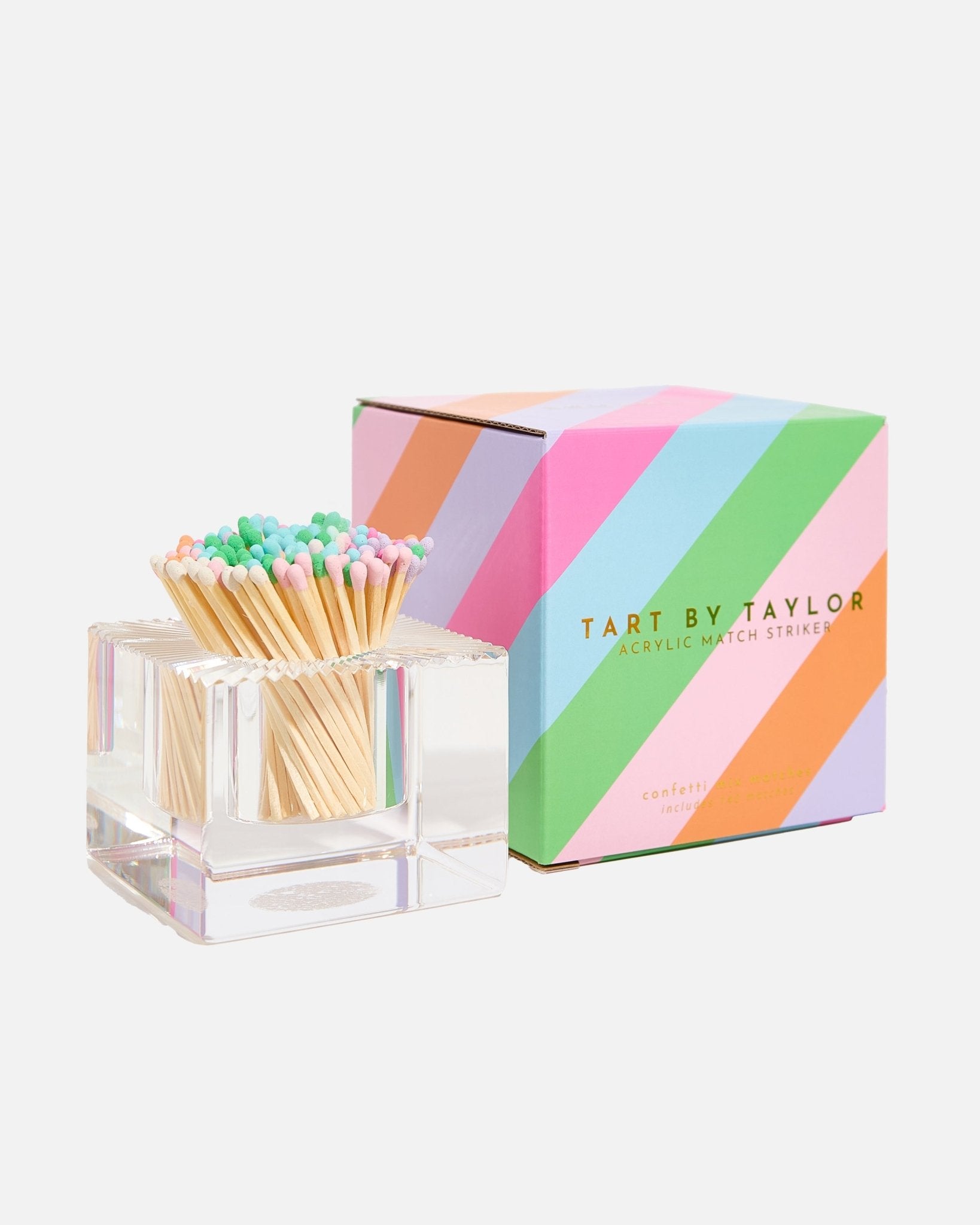Square Match Striker | Confetti Matches - Tart By Taylor