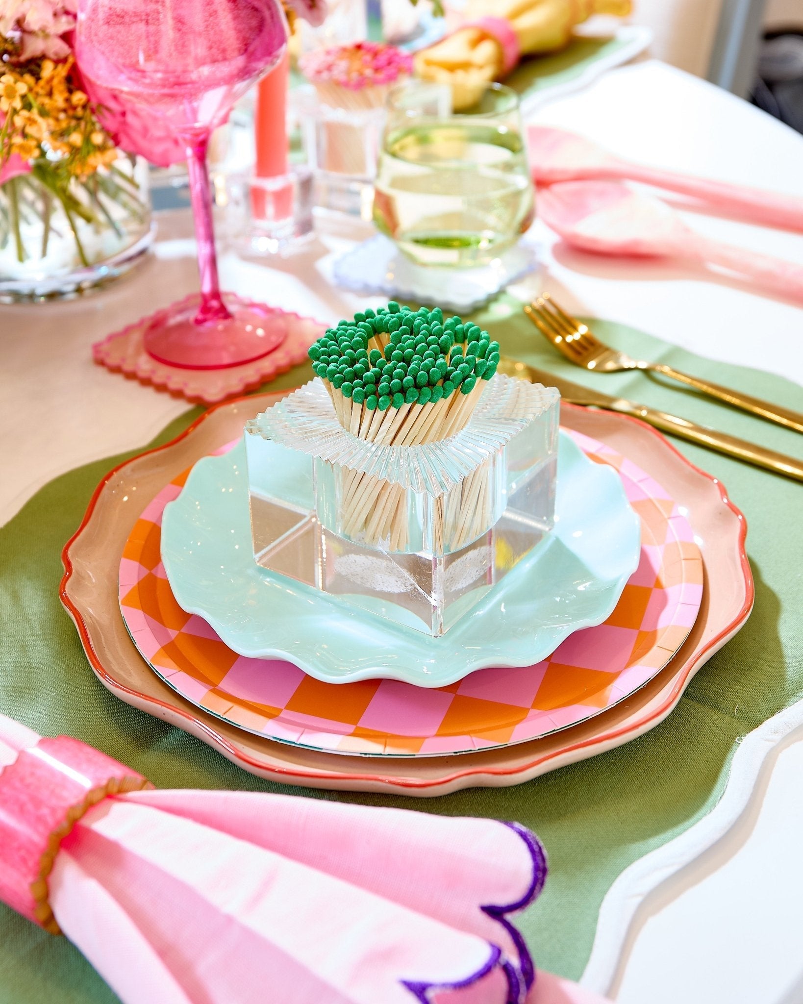 Square Match Striker | Green Matches - Tart By Taylor