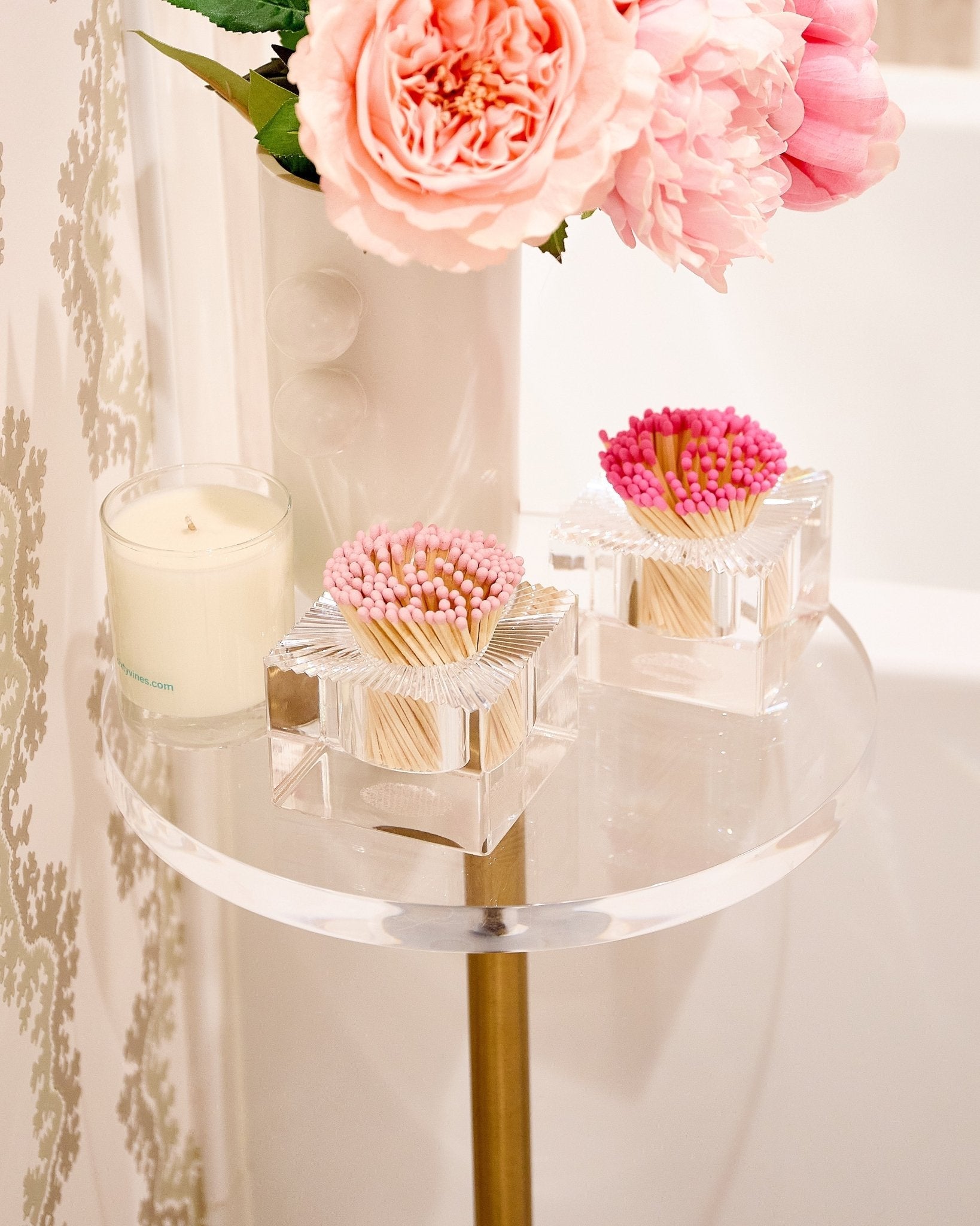 Square Match Striker | Hot Pink Matches - Tart By Taylor